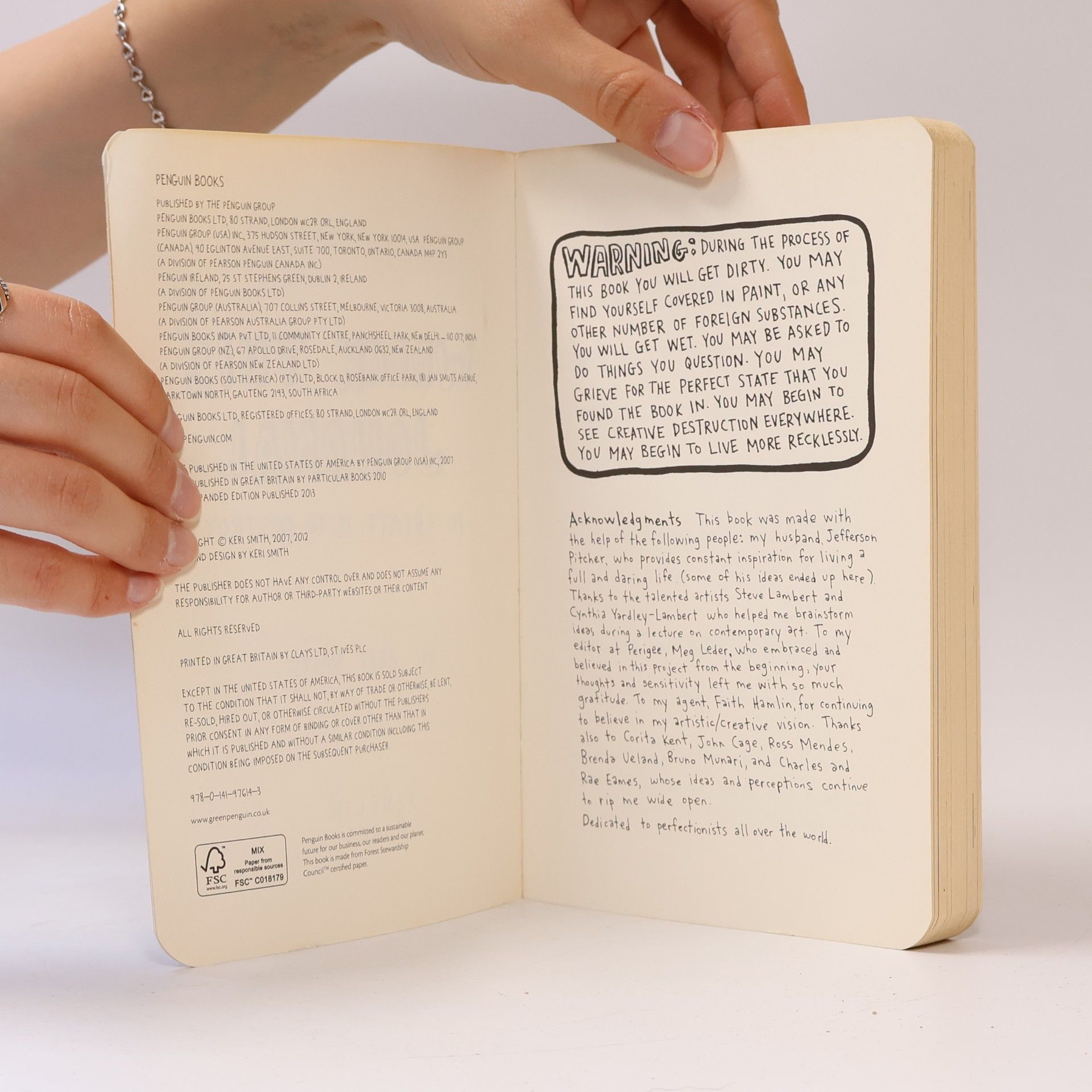 Keri Smith Wreck This Journal