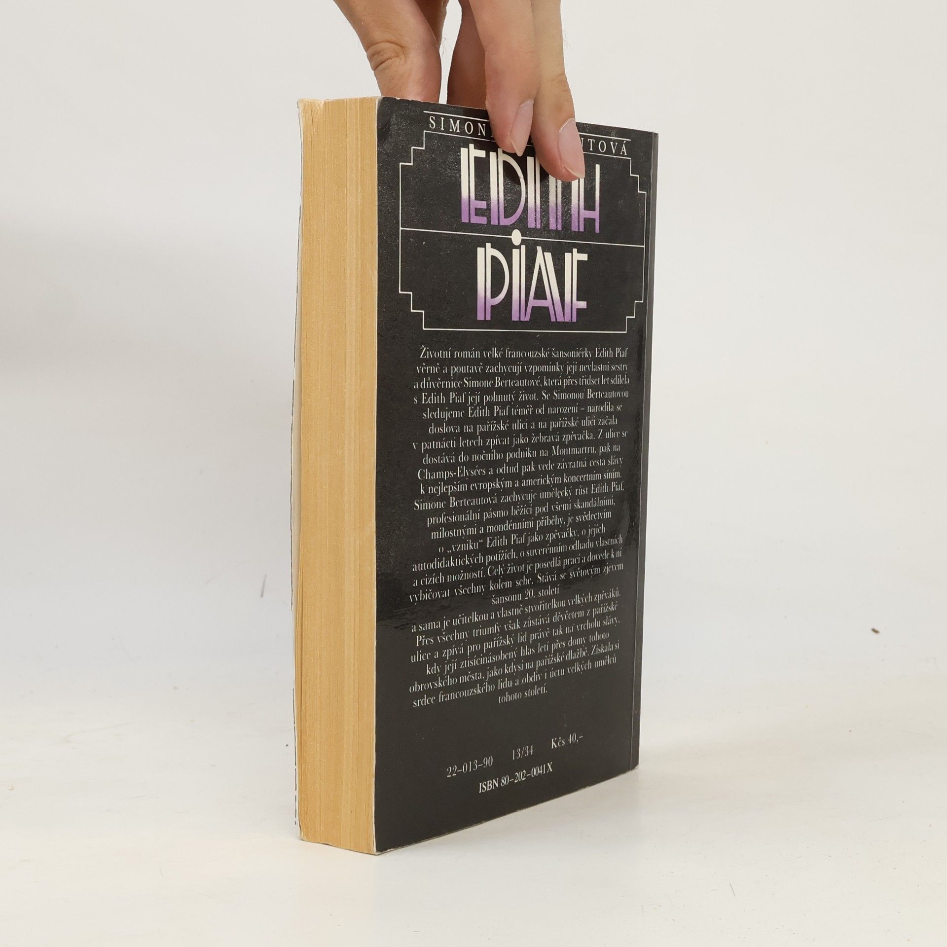 Marie Janů Edith Piaf
