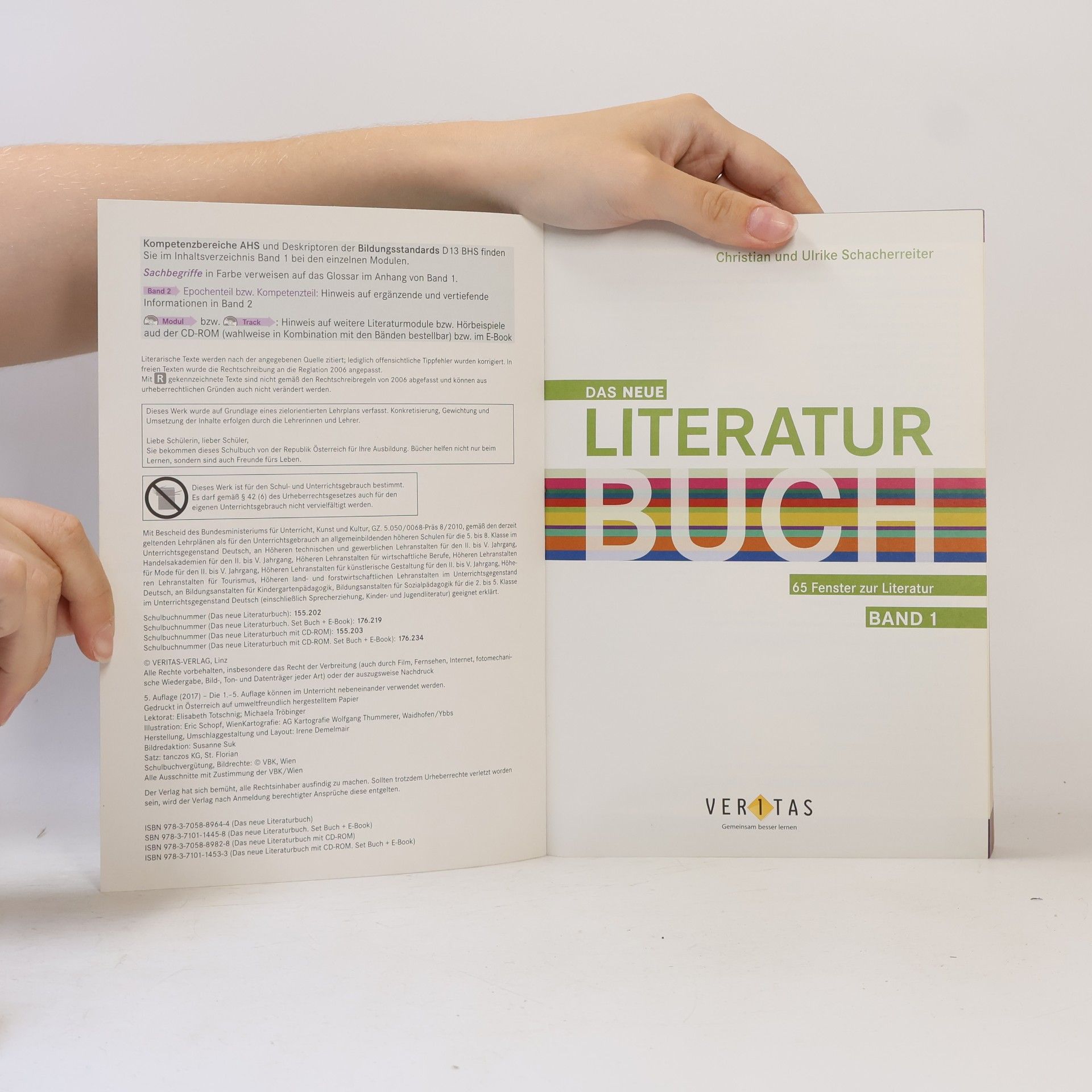 Christian Schacherreiter Das neue Literaturbuch. 65 Fenster zur Literatur 1