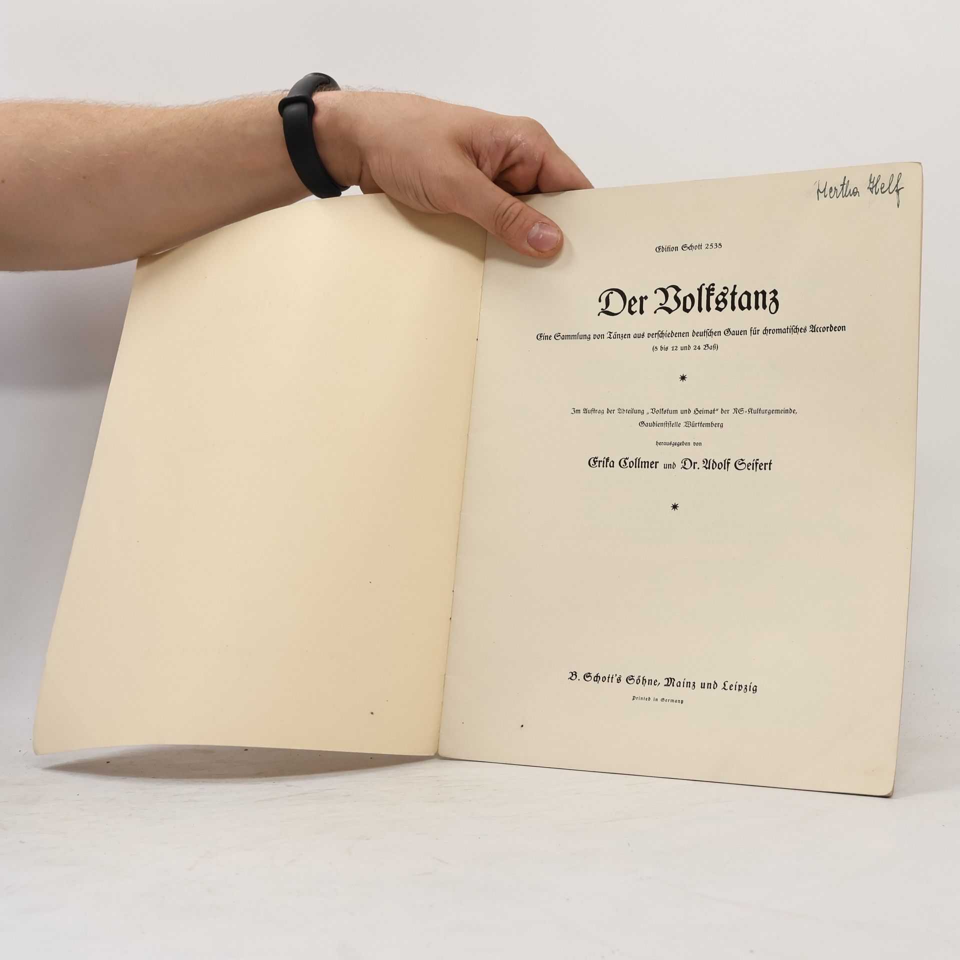 Various authors Der Volkstanz
