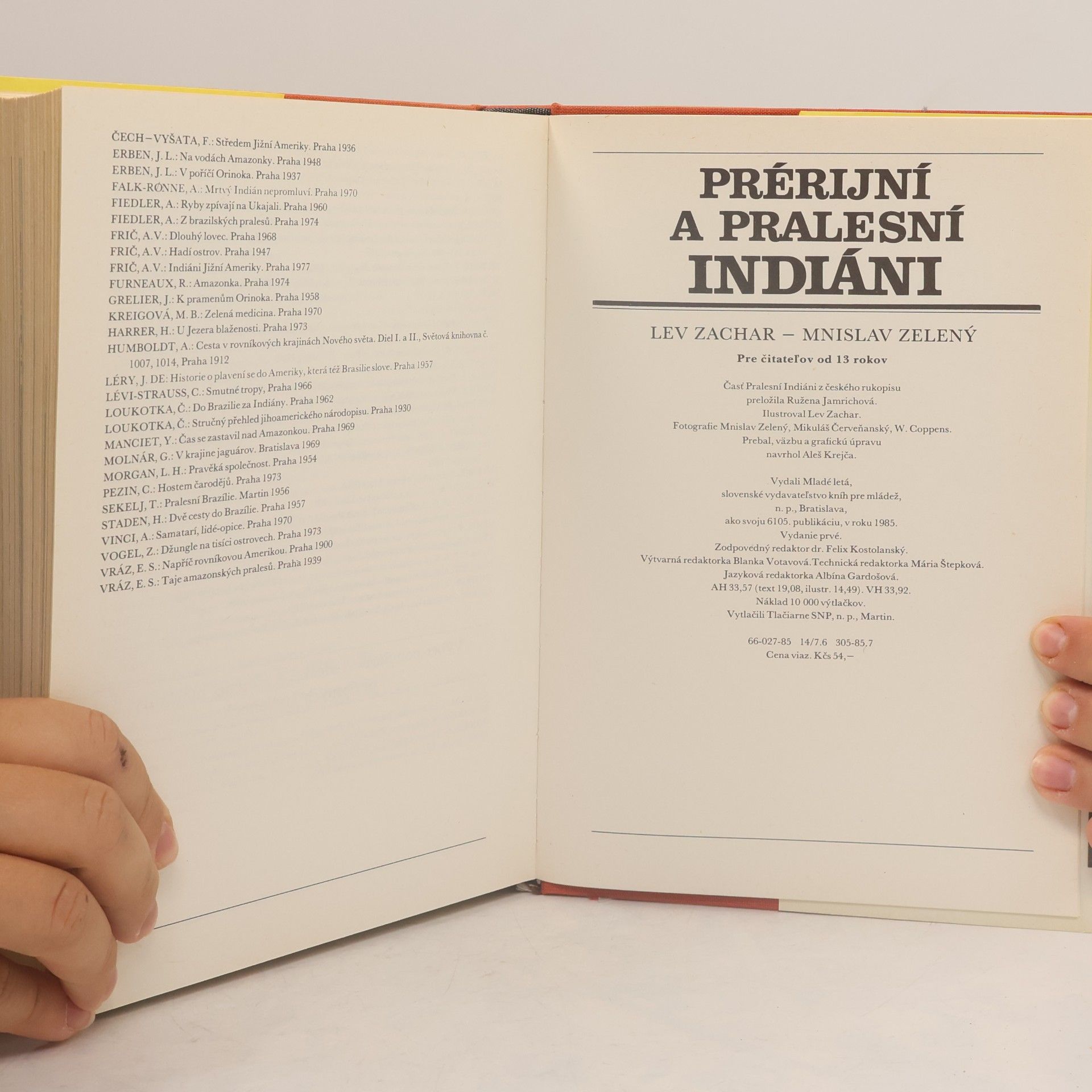 Lev Zachar Prérijní a pralesní Indiáni