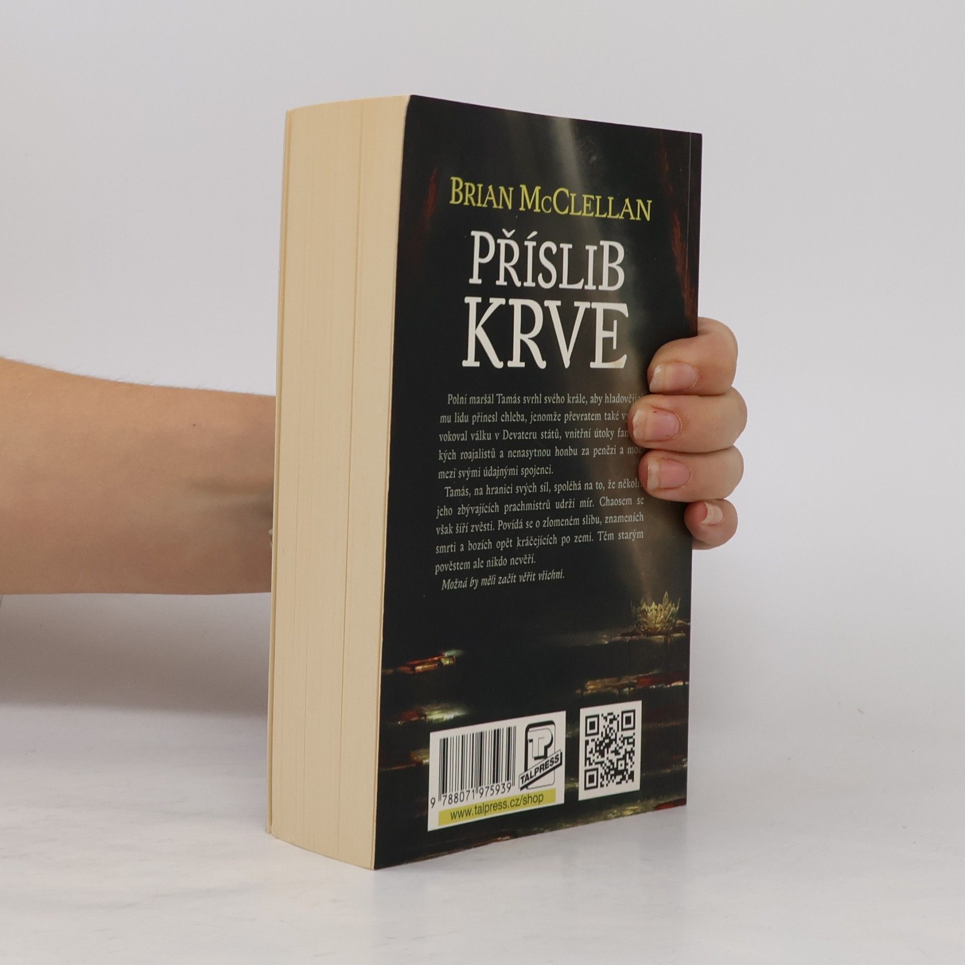 Brian McClellan Příslib krve