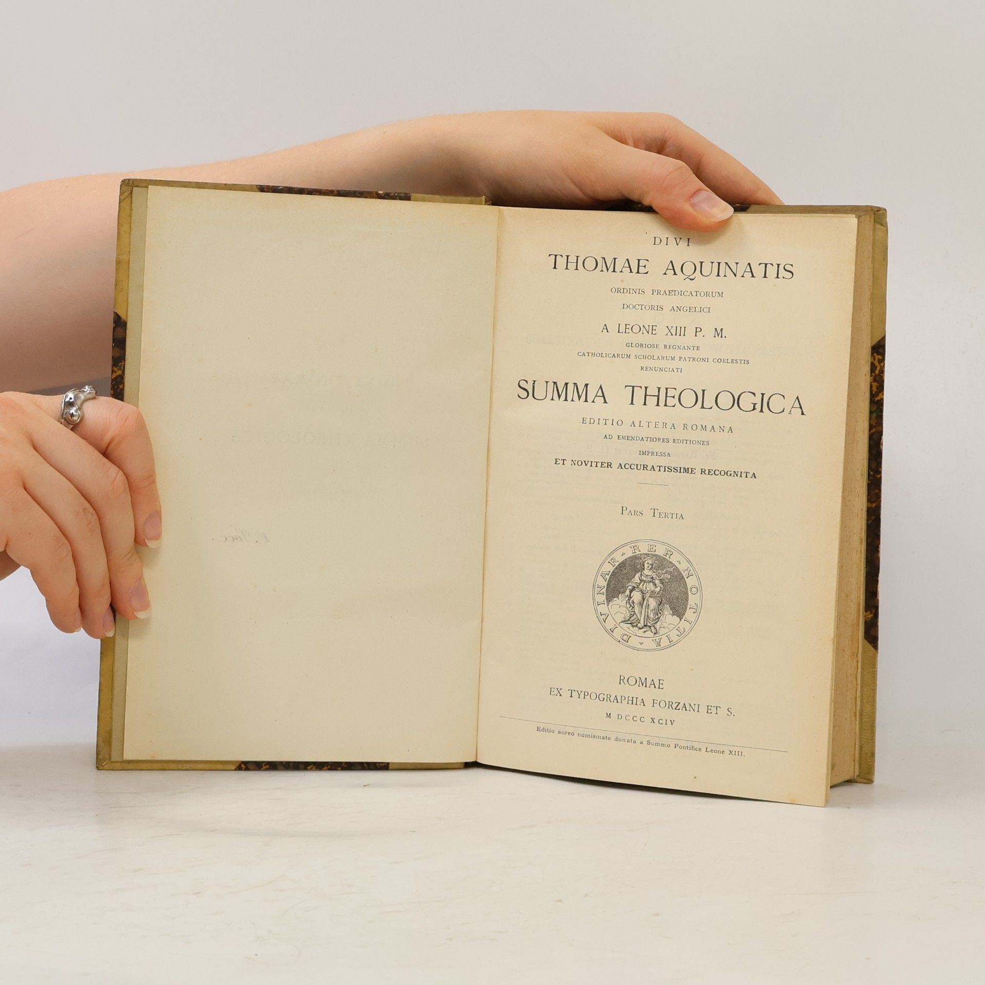 Thomas von Aquin Summa Theologica. Pars tertia