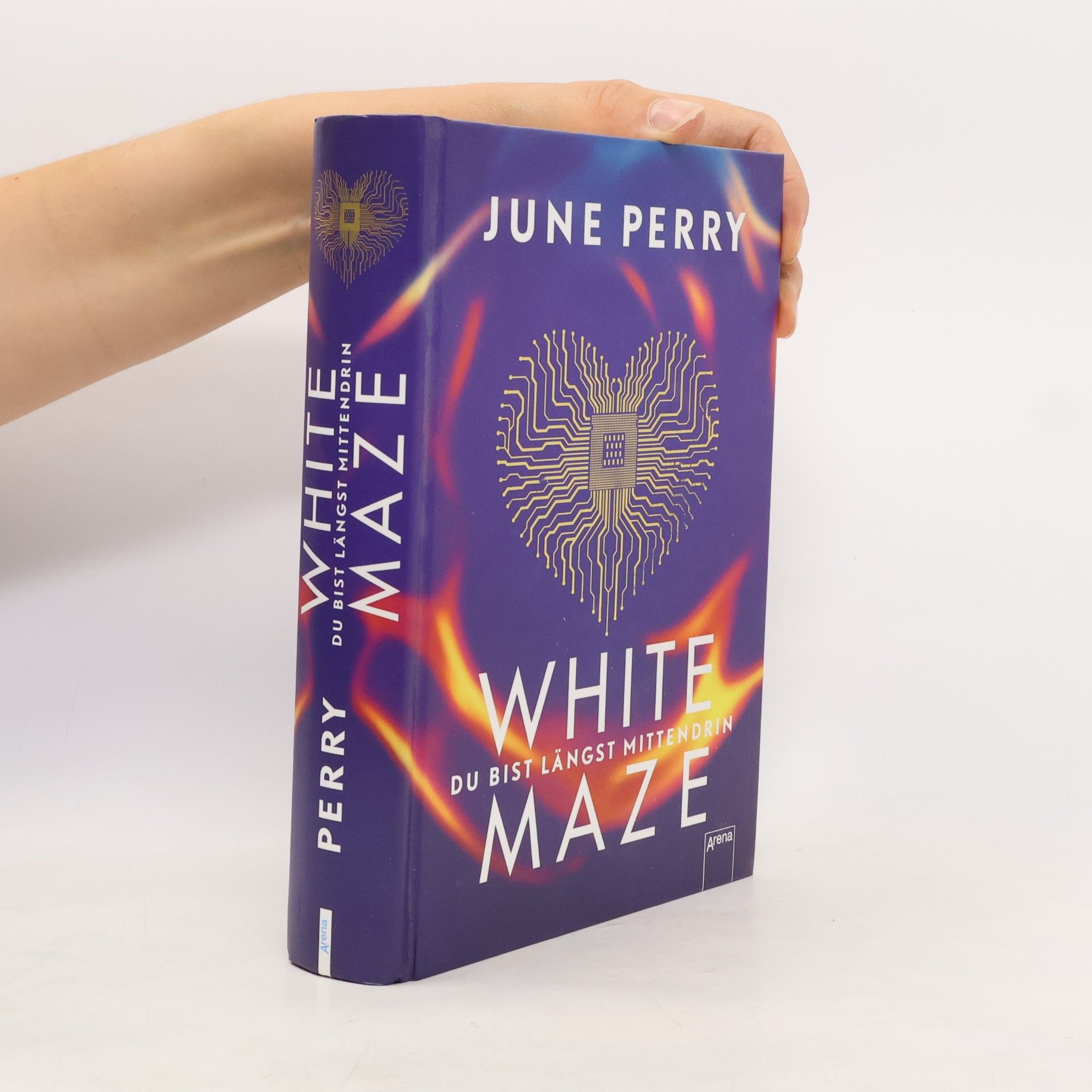 June Perry White Maze