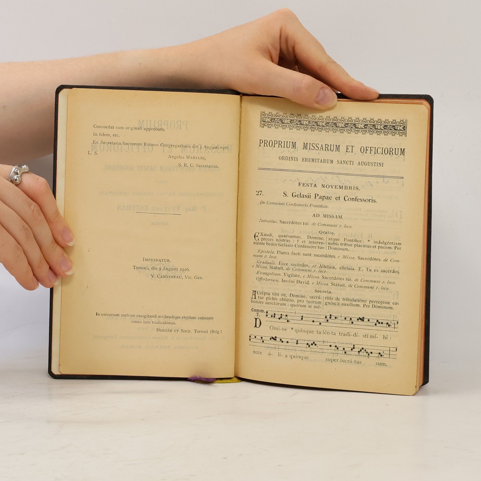 Eustasii Esteban Proprium Missarum et Officiorum Ordinis Eremitarum Sancti Augustini