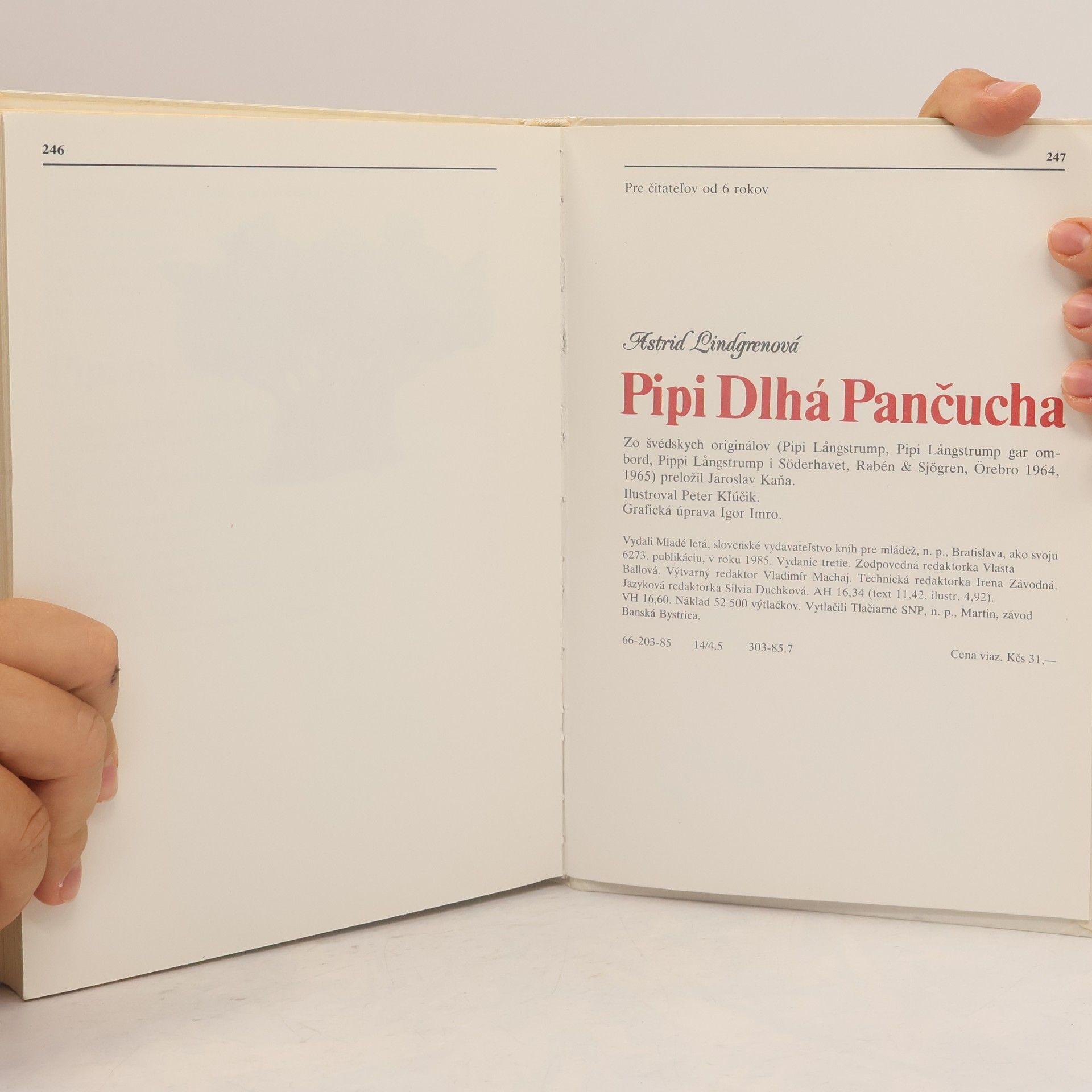 Astrid Lindgren Pipi Dlhá Pančucha