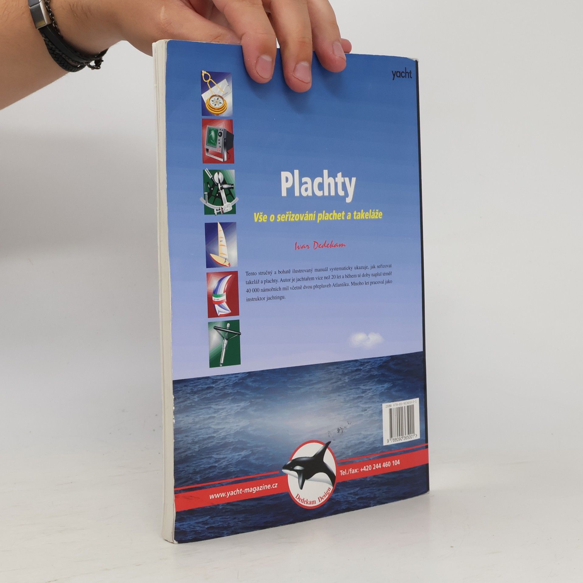 Ivar Dedekam Plachty - Vše o seřizování plachet a takeláže - 3. vydání