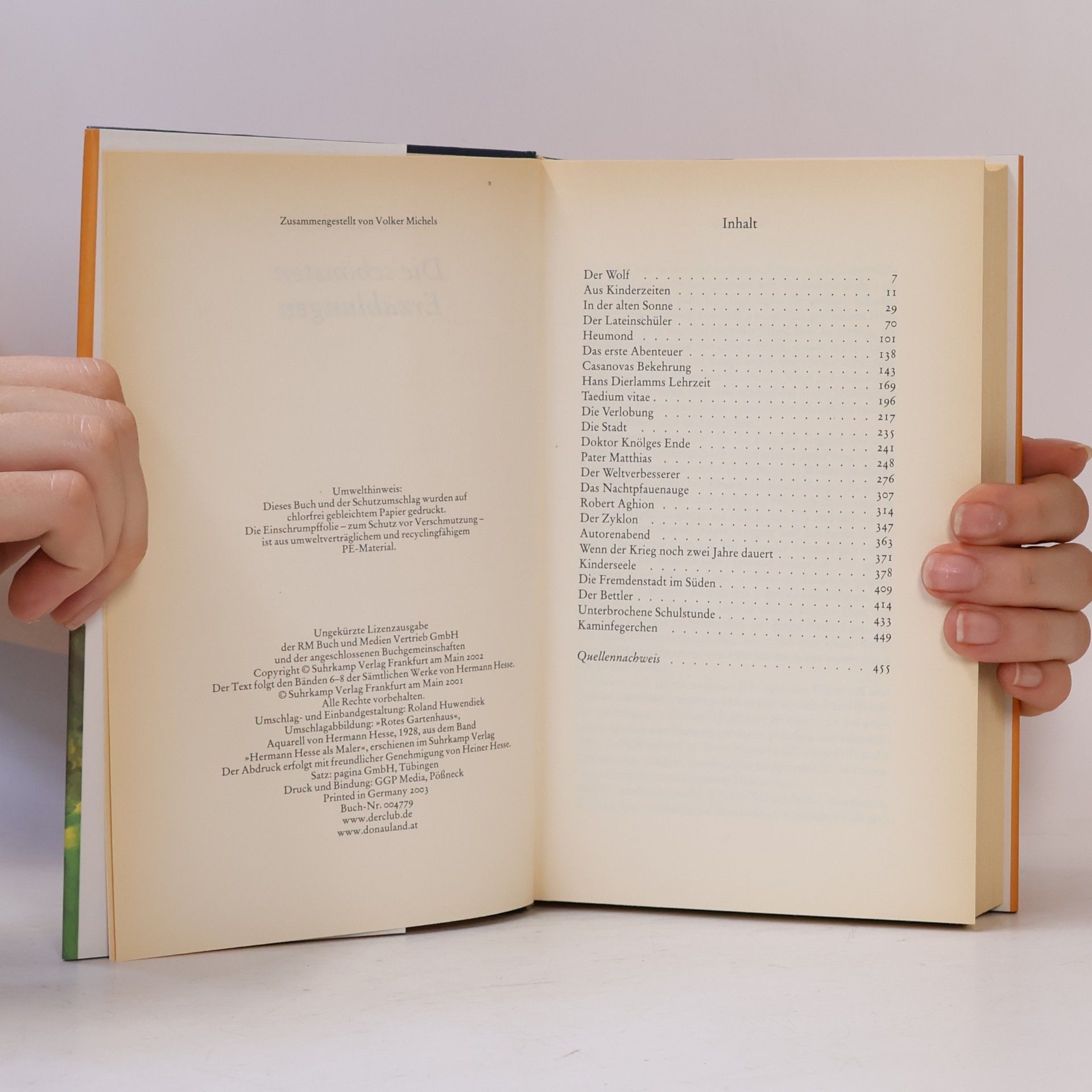 Hermann Hesse Die schönsten Erzählungen