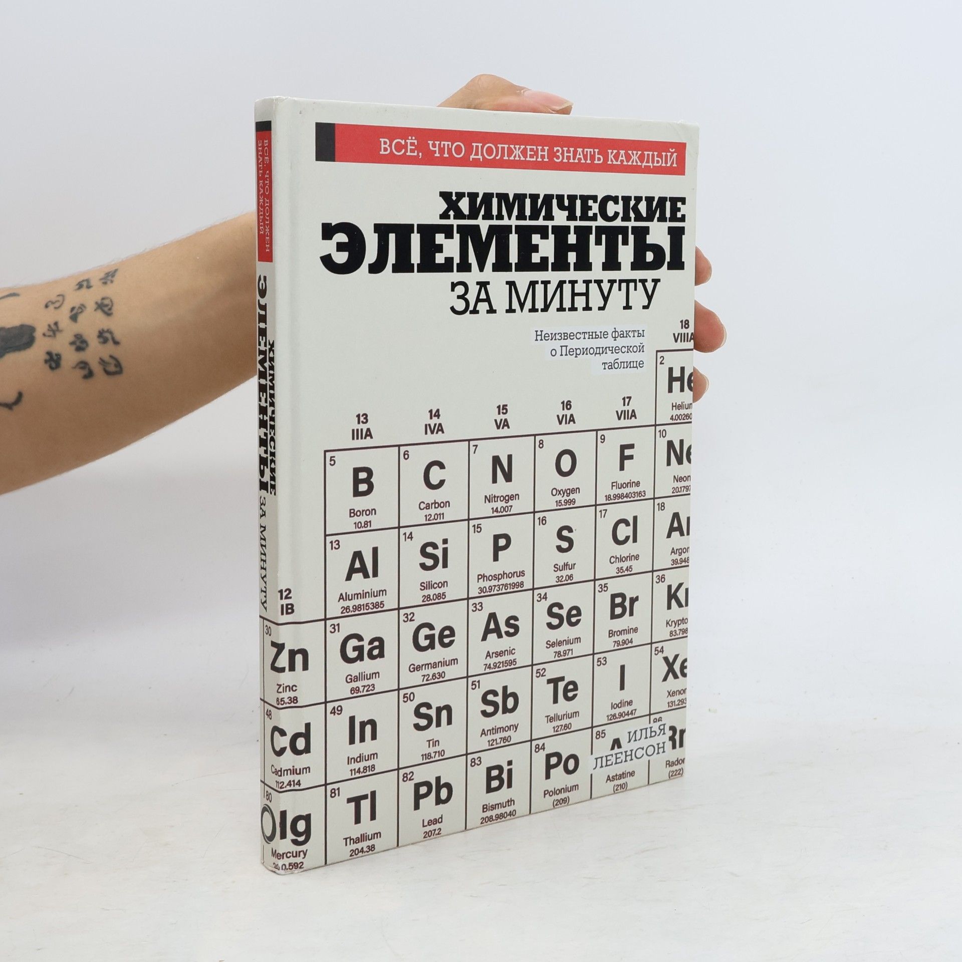 Илья Леенсон Химические элементы за минуту