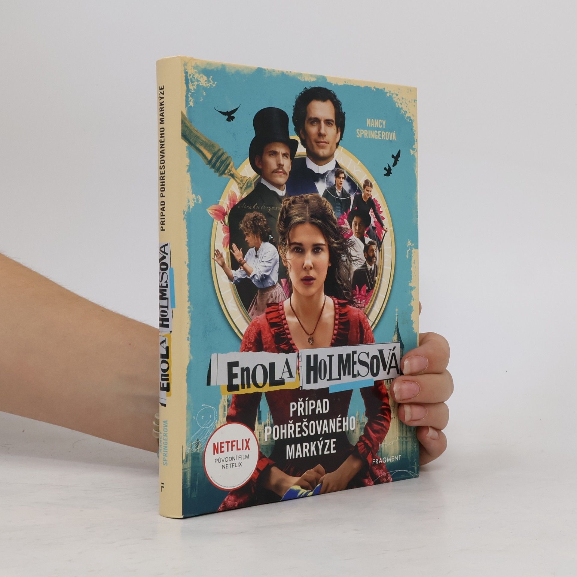Nancy Springer Enola Holmesová. Případ pohřešovaného markýze