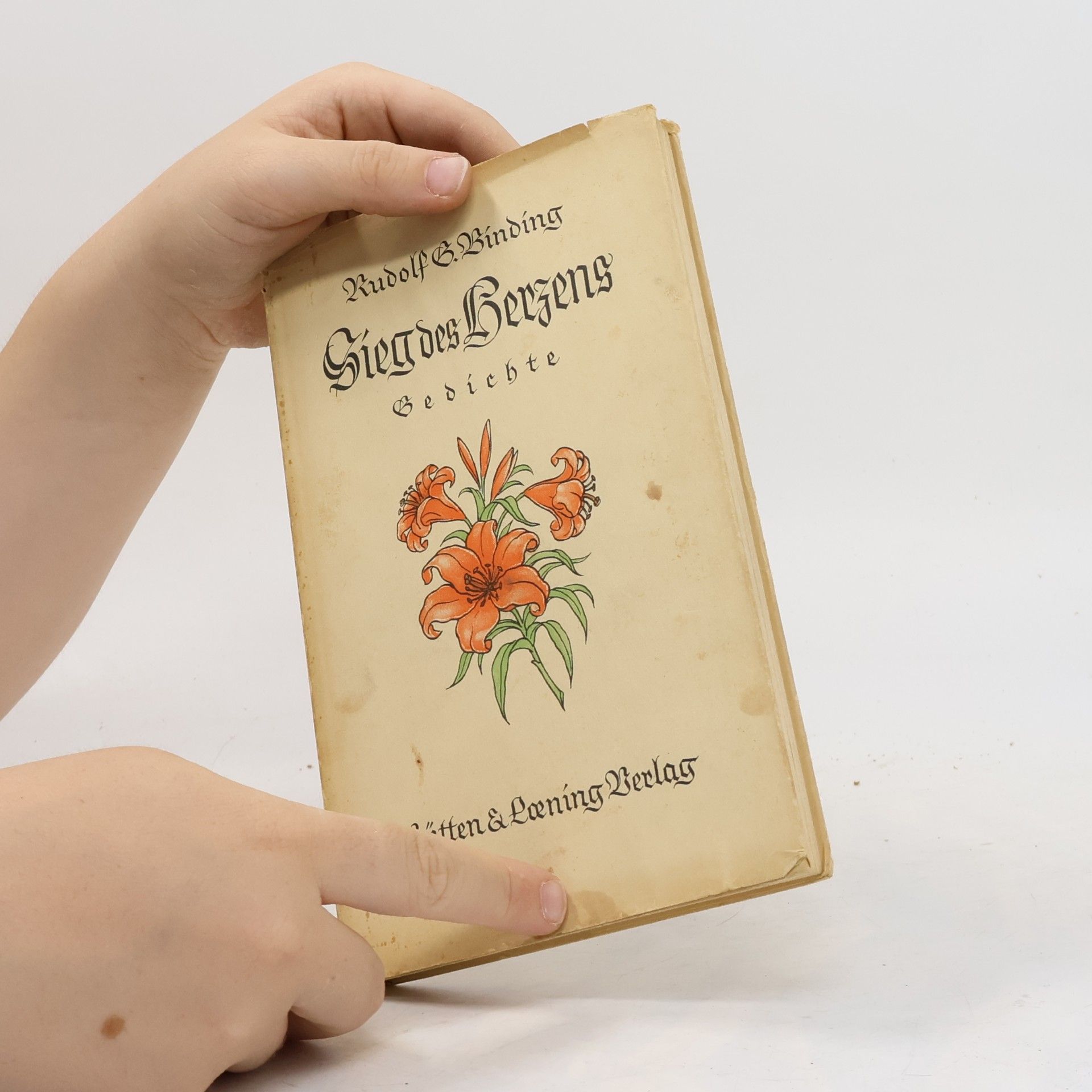 Rudolf G. Binding Sieg des Herzens