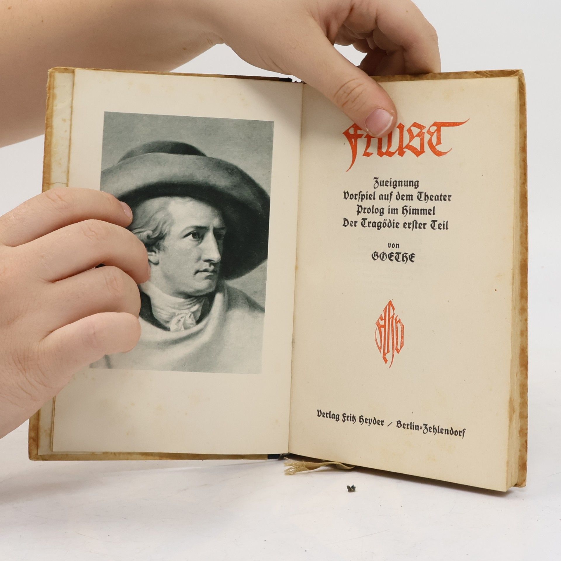 Johann Wolfgang von Goethe Faust