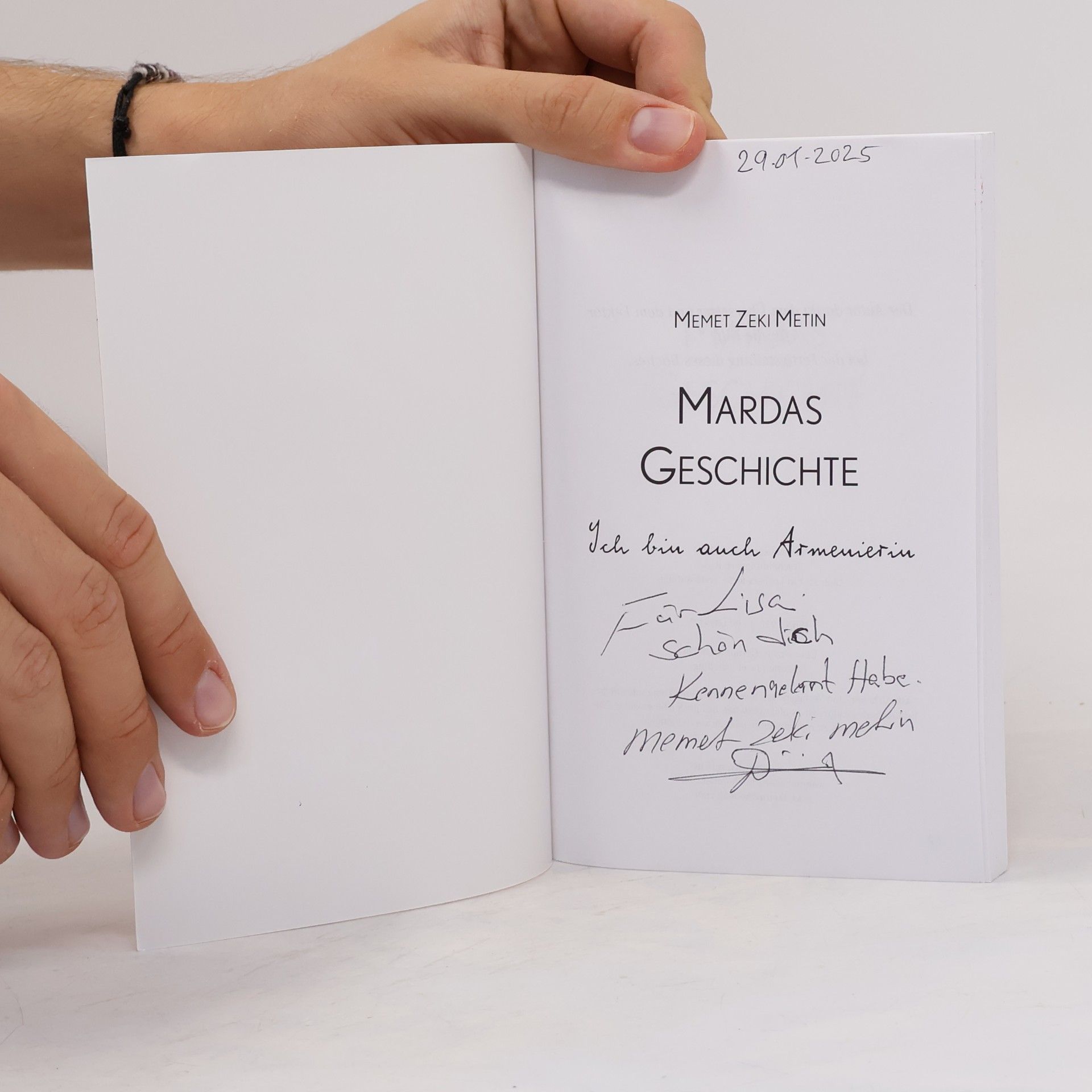Memet Zeki Metin Mardas Geschichte