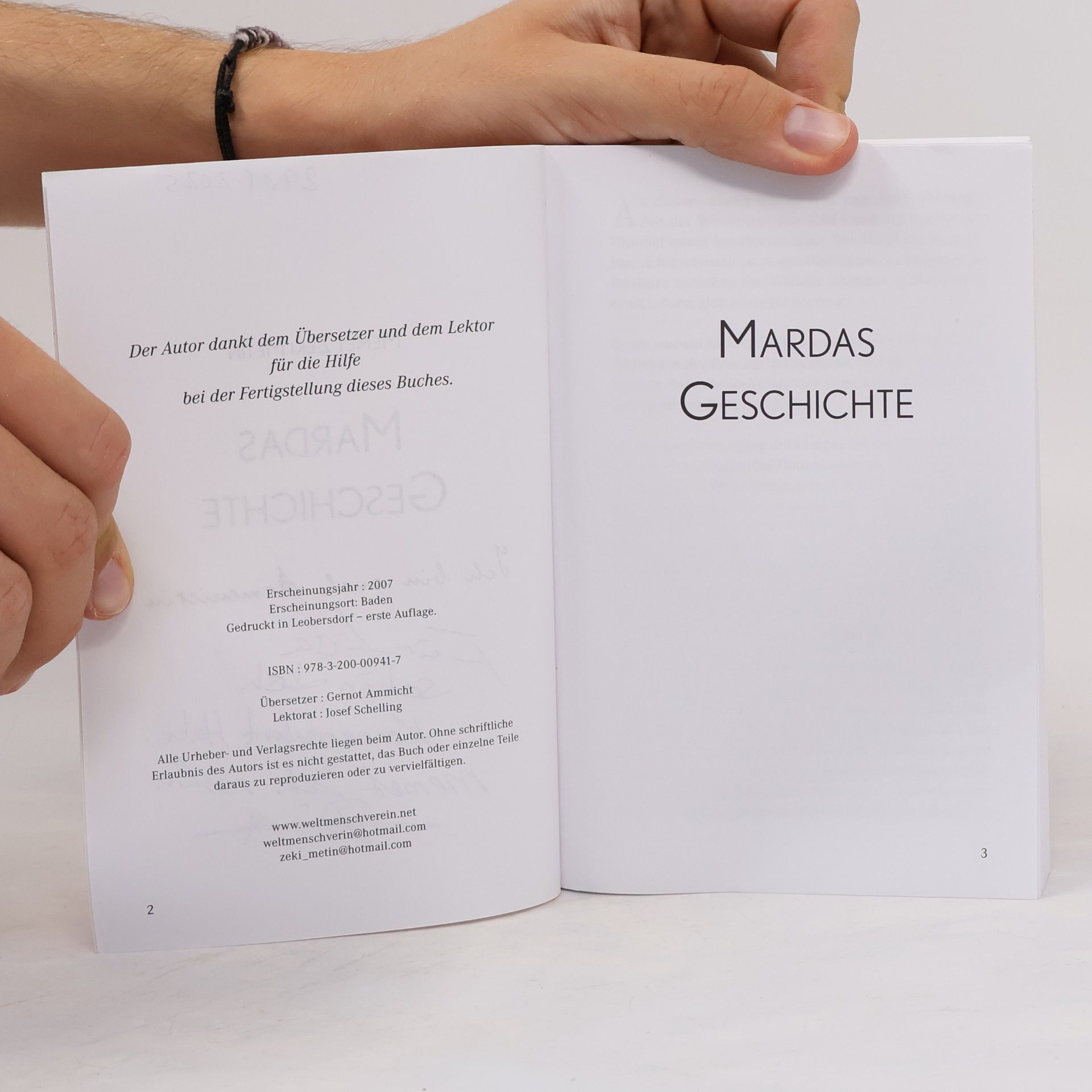 Memet Zeki Metin Mardas Geschichte
