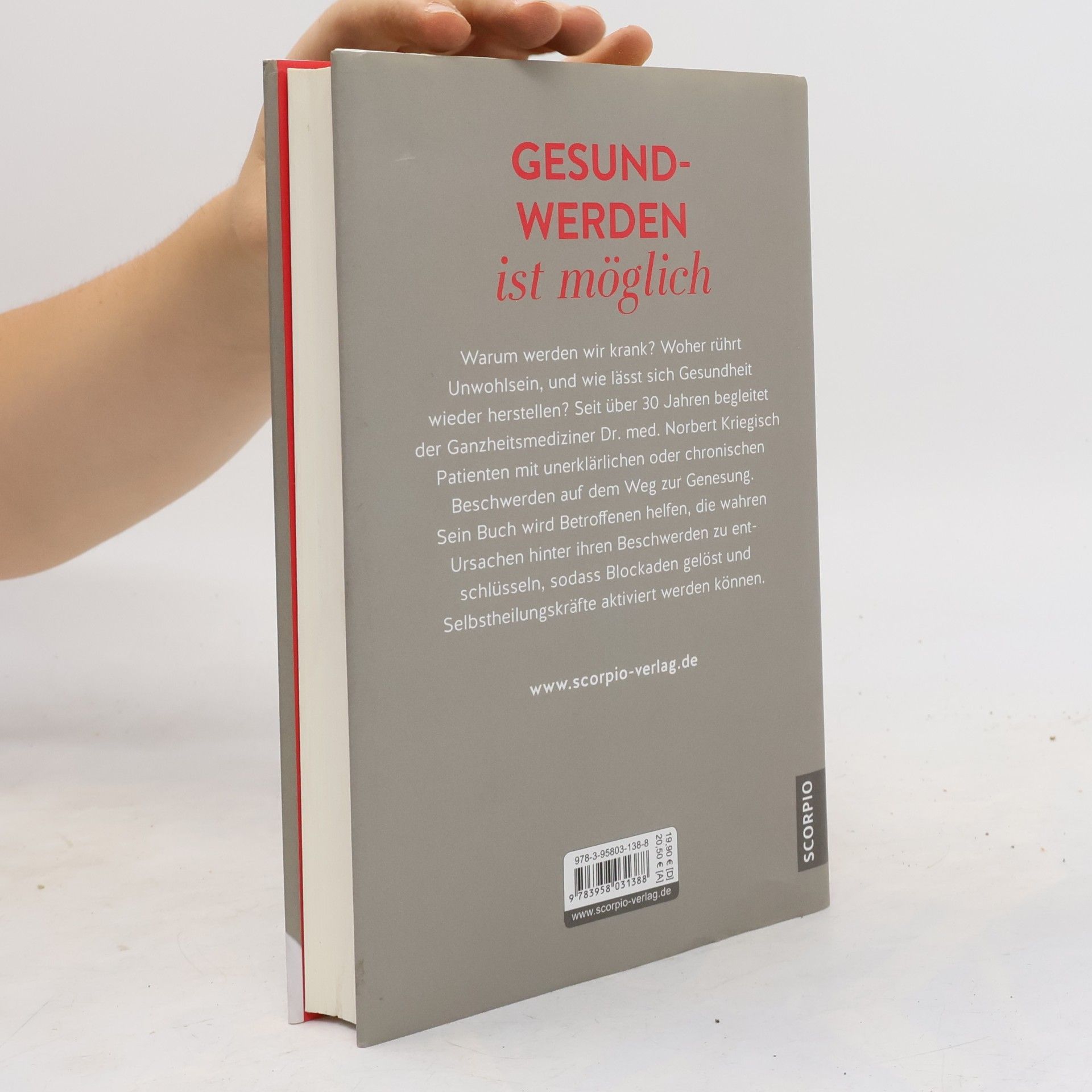 Norbert Kriegisch "Ich fühle mich krank - warum findet niemand etwas?"