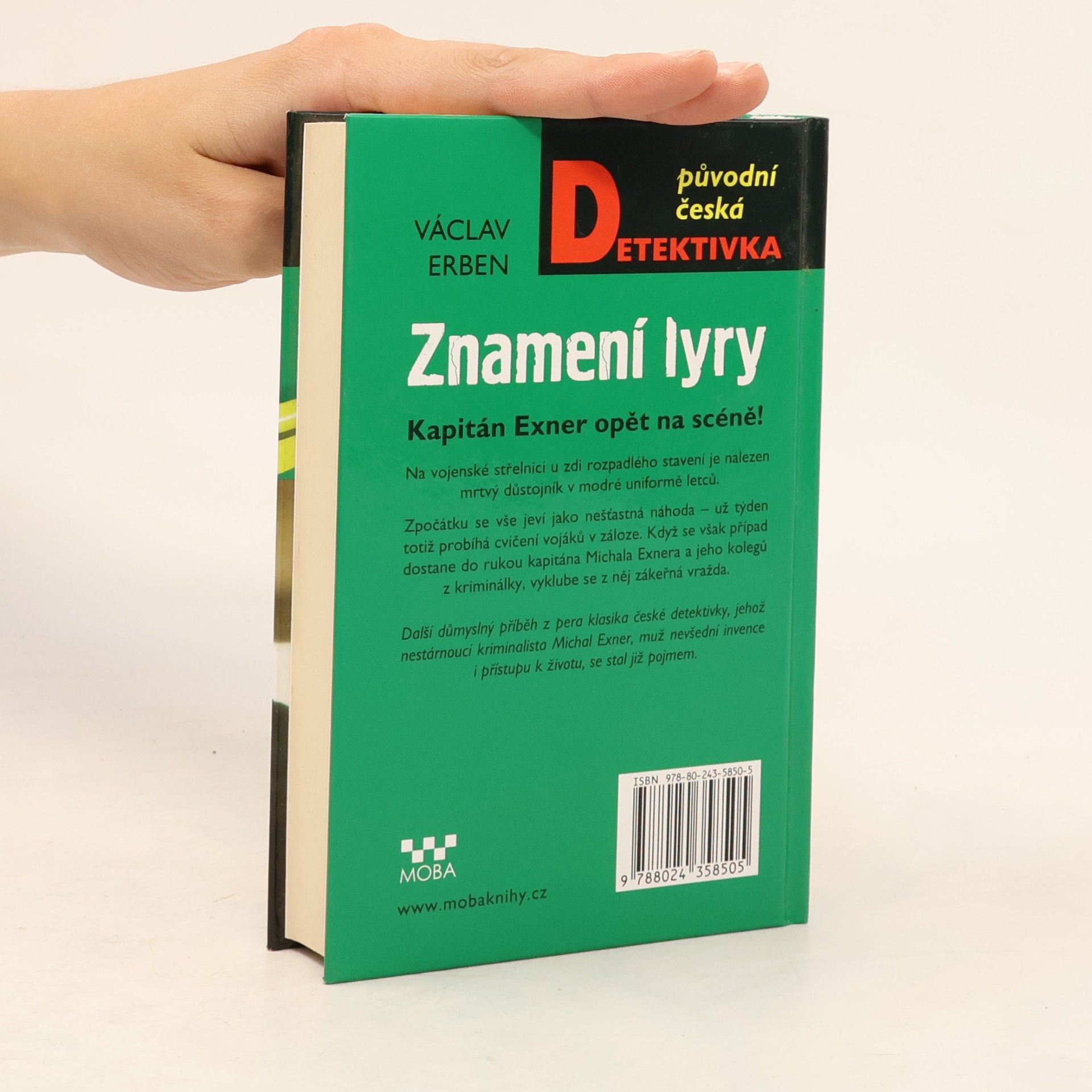 Václav Erben Znamení lyry : kapitán Exner opět na scéně!