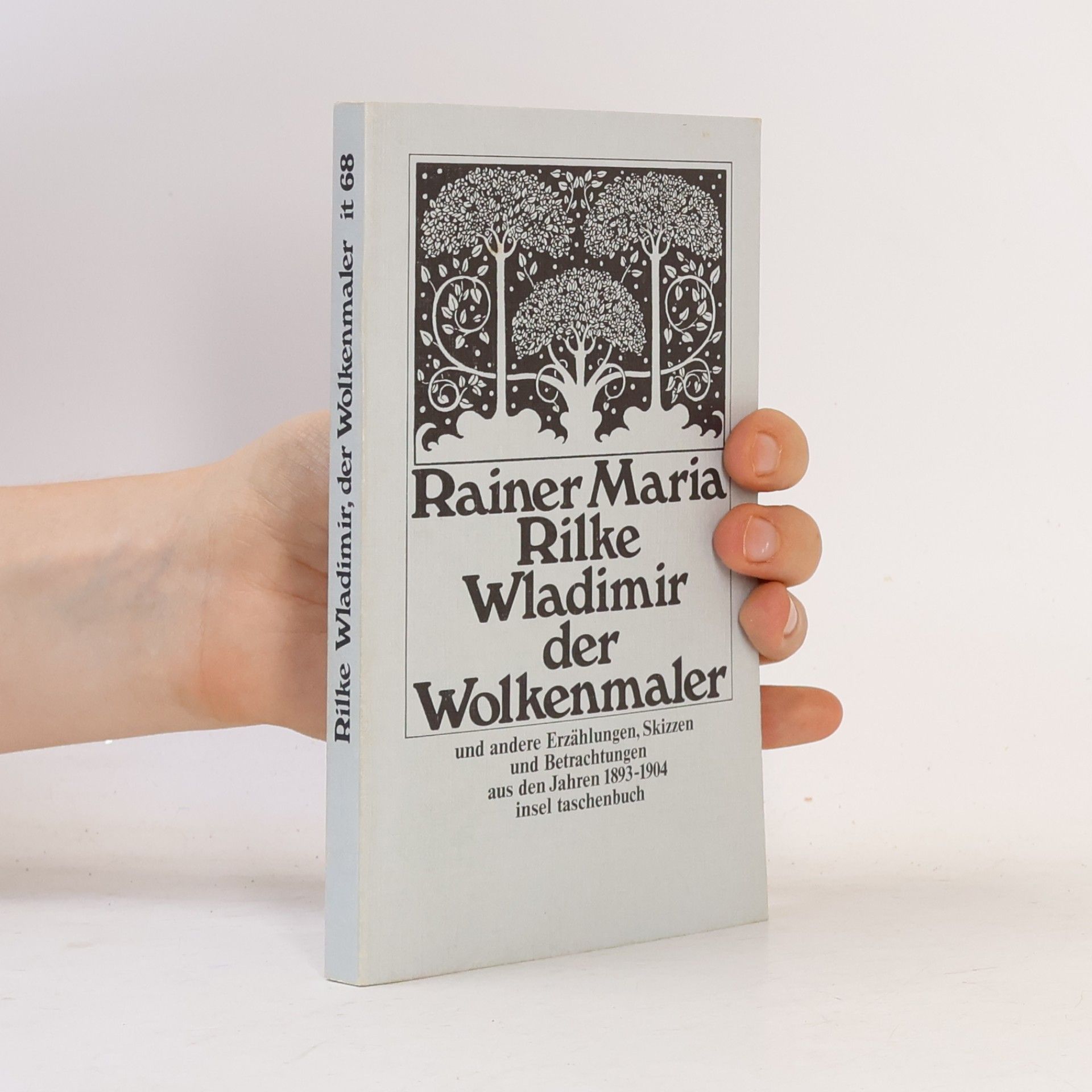 Rainer Maria Rilke Wladimir, der Wolkenmaler. und andere Erzählungen, Skizzen und Betrachtungen aus den Jahren 1893 - 1904.
