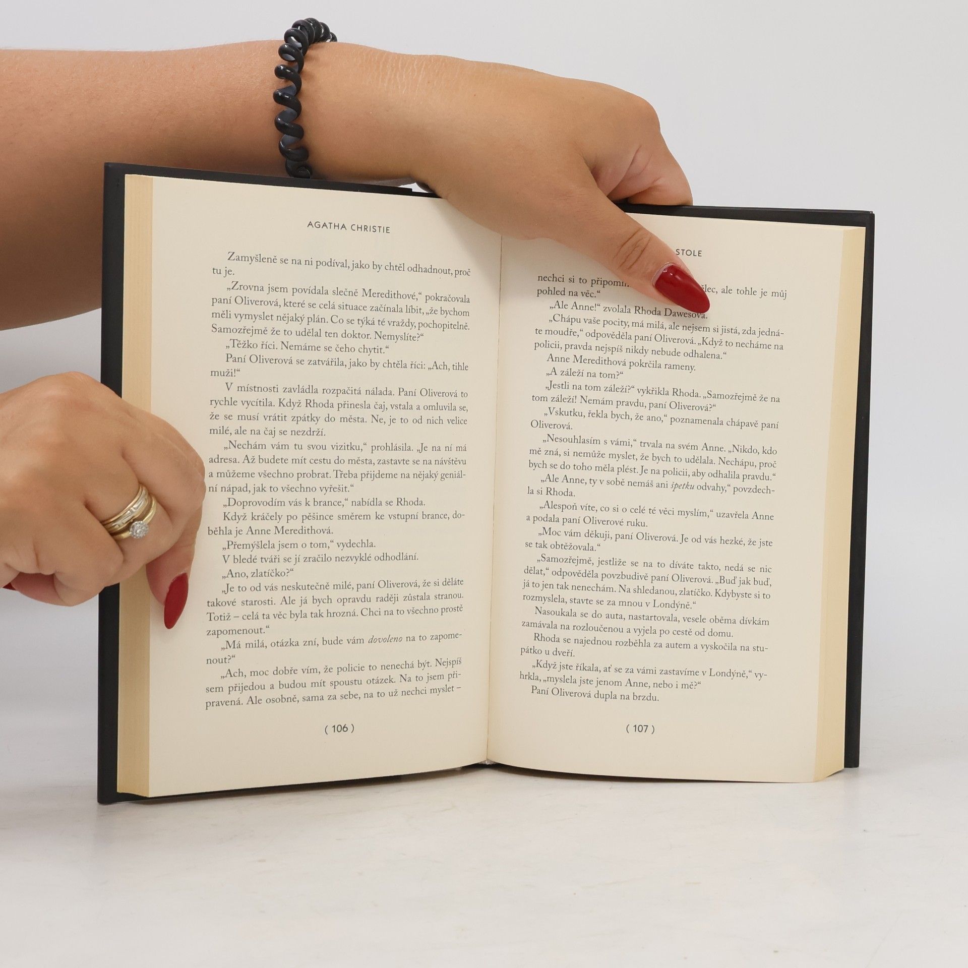 Agatha Christie Karty na stole