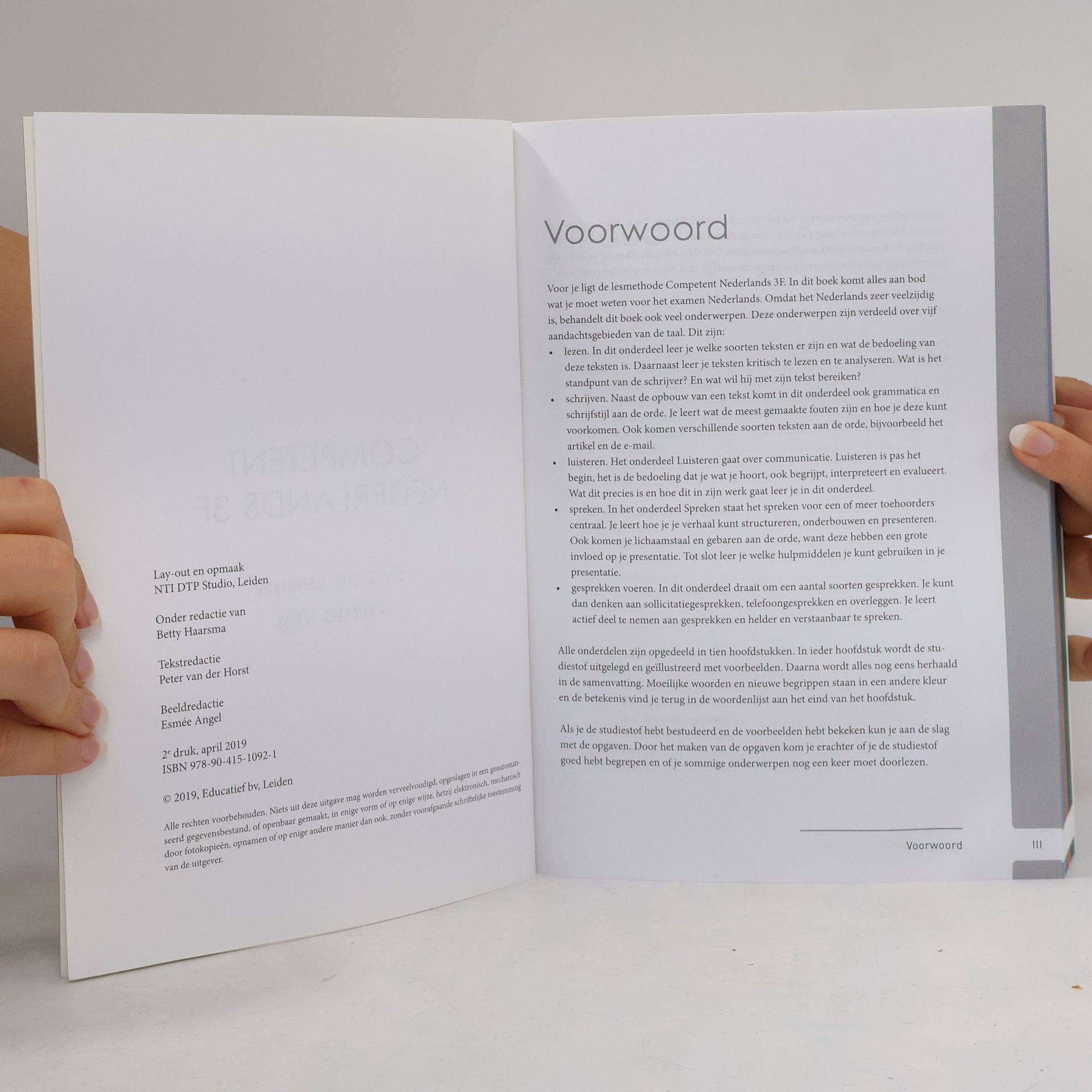 Eva de Leeuw Competent Nederlands 3F