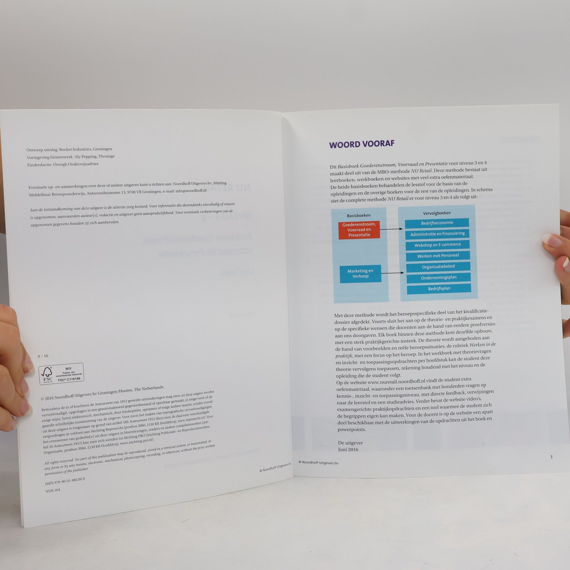 Nu Retail 3-4 Basisboek Goederenstroom, Voorraad en Presentatie Leerboek