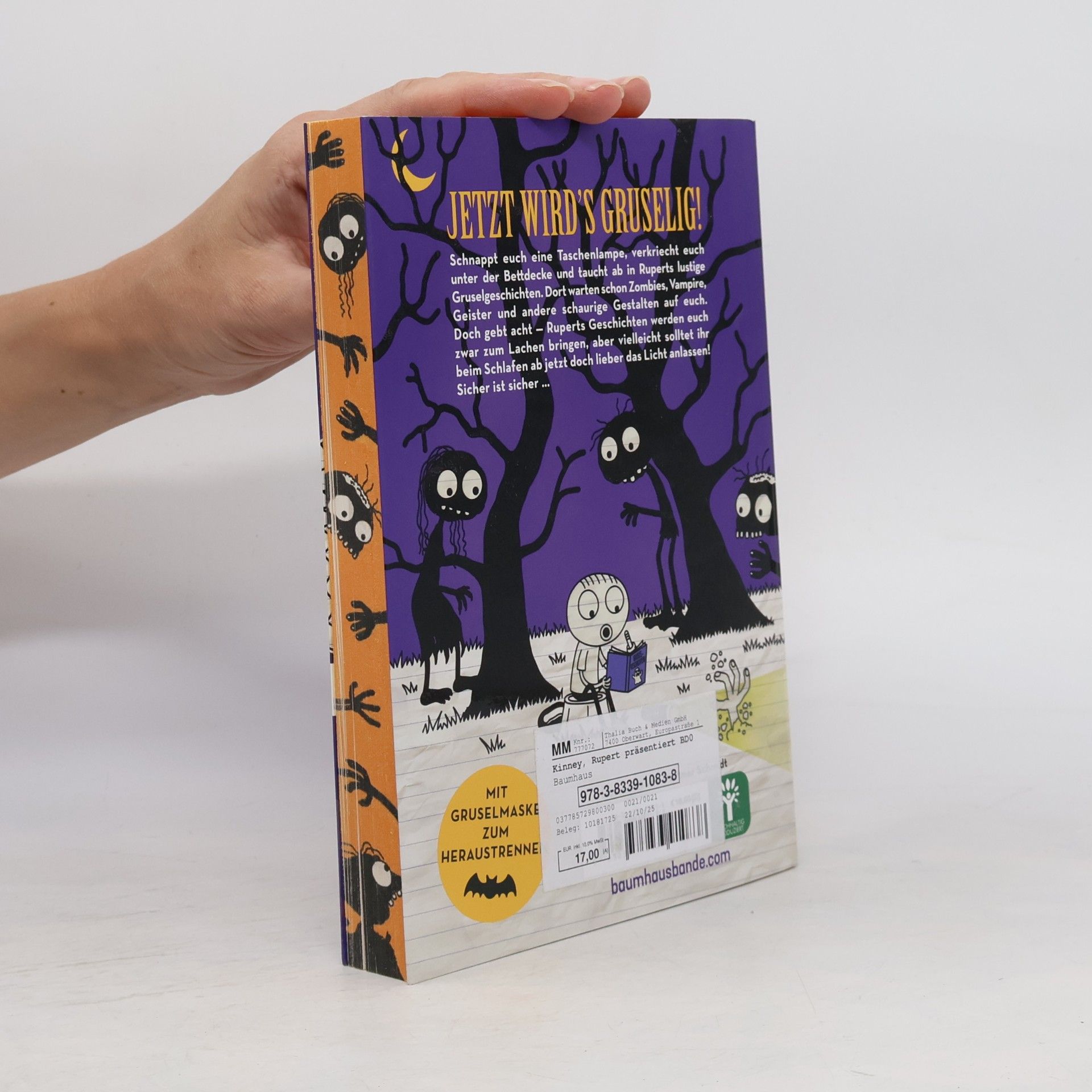 Jeff Kinney Rupert präsentiert: Echt unheimliche Gruselgeschichten
