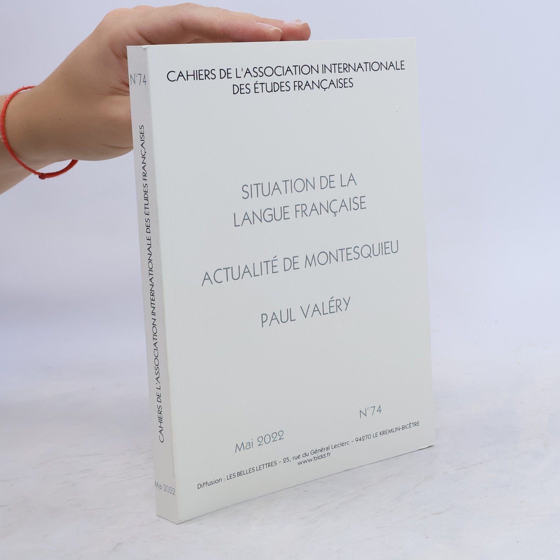 Paul Valéry Situation de la langue française / Actualité de Montesquieu 74