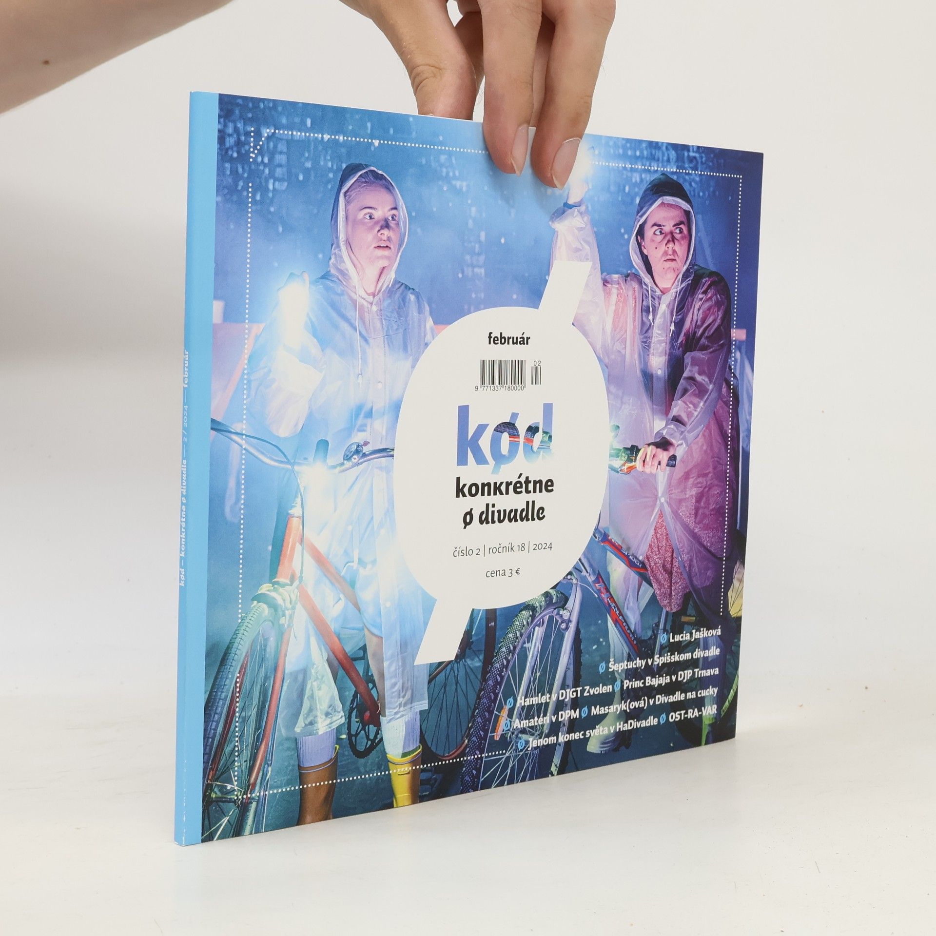 Collectif d'auteurs Kod. Konkrétne o divadle 2/18