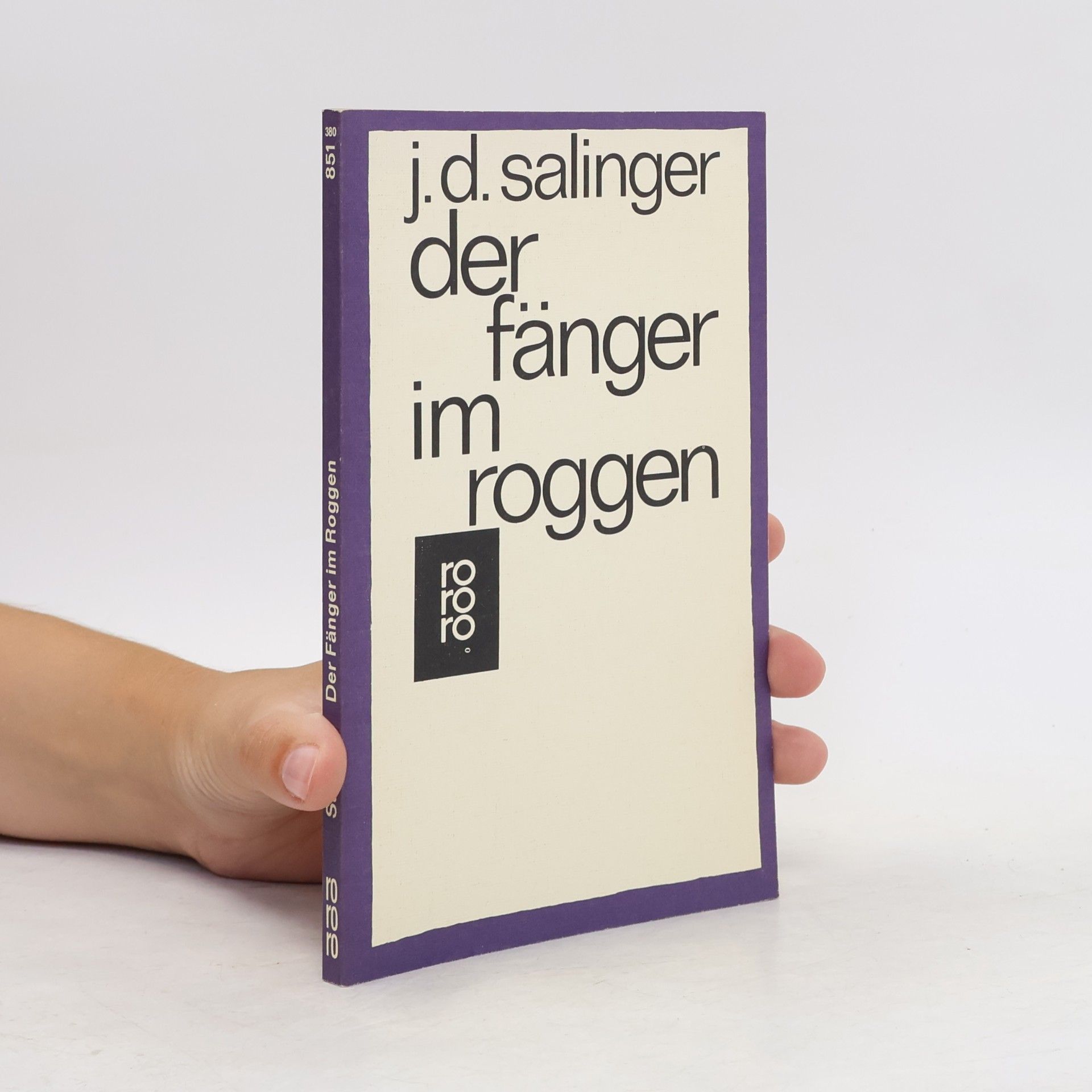 Jerome David Salinger Der Fänger im Roggen