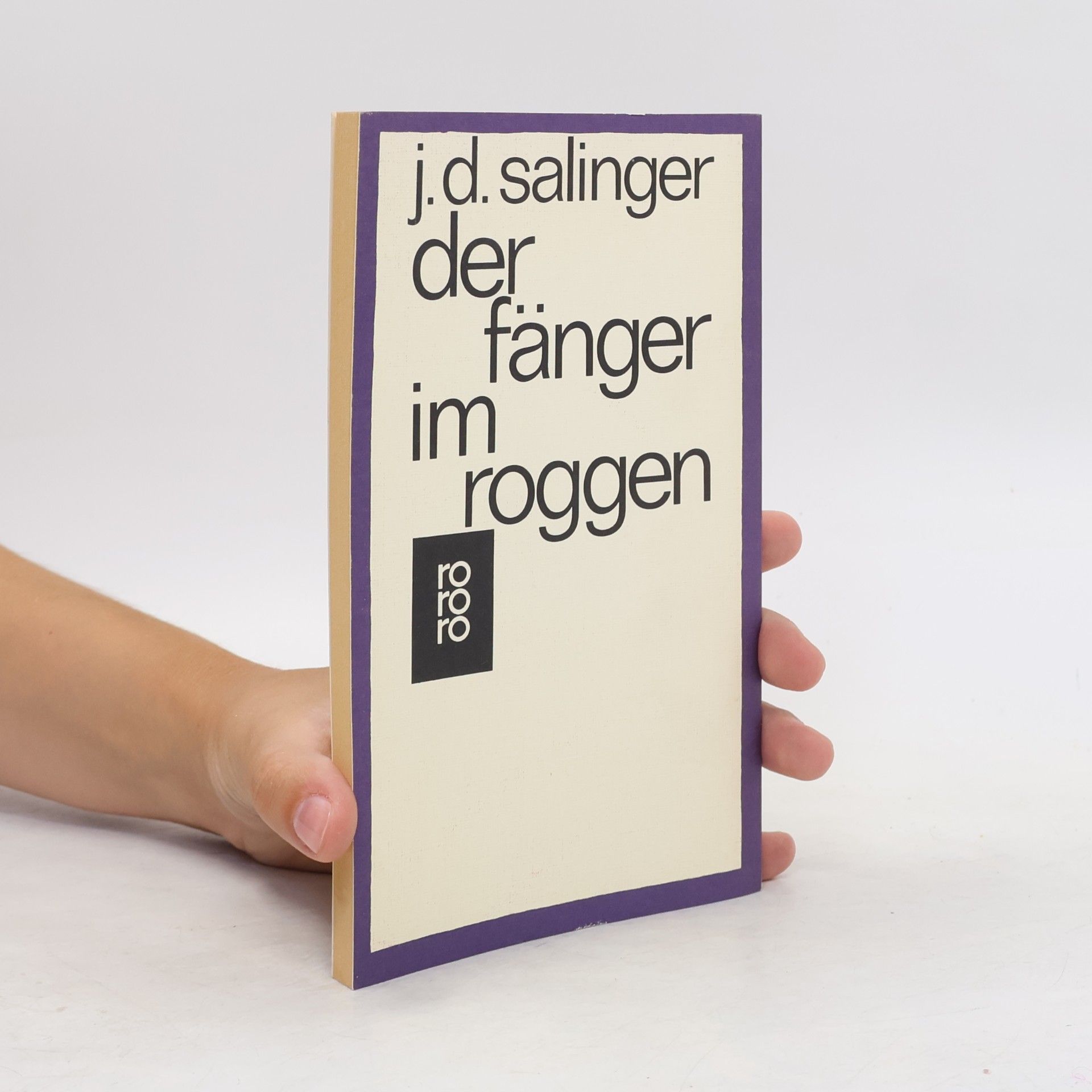 J. D. Salinger Der Fänger im Roggen