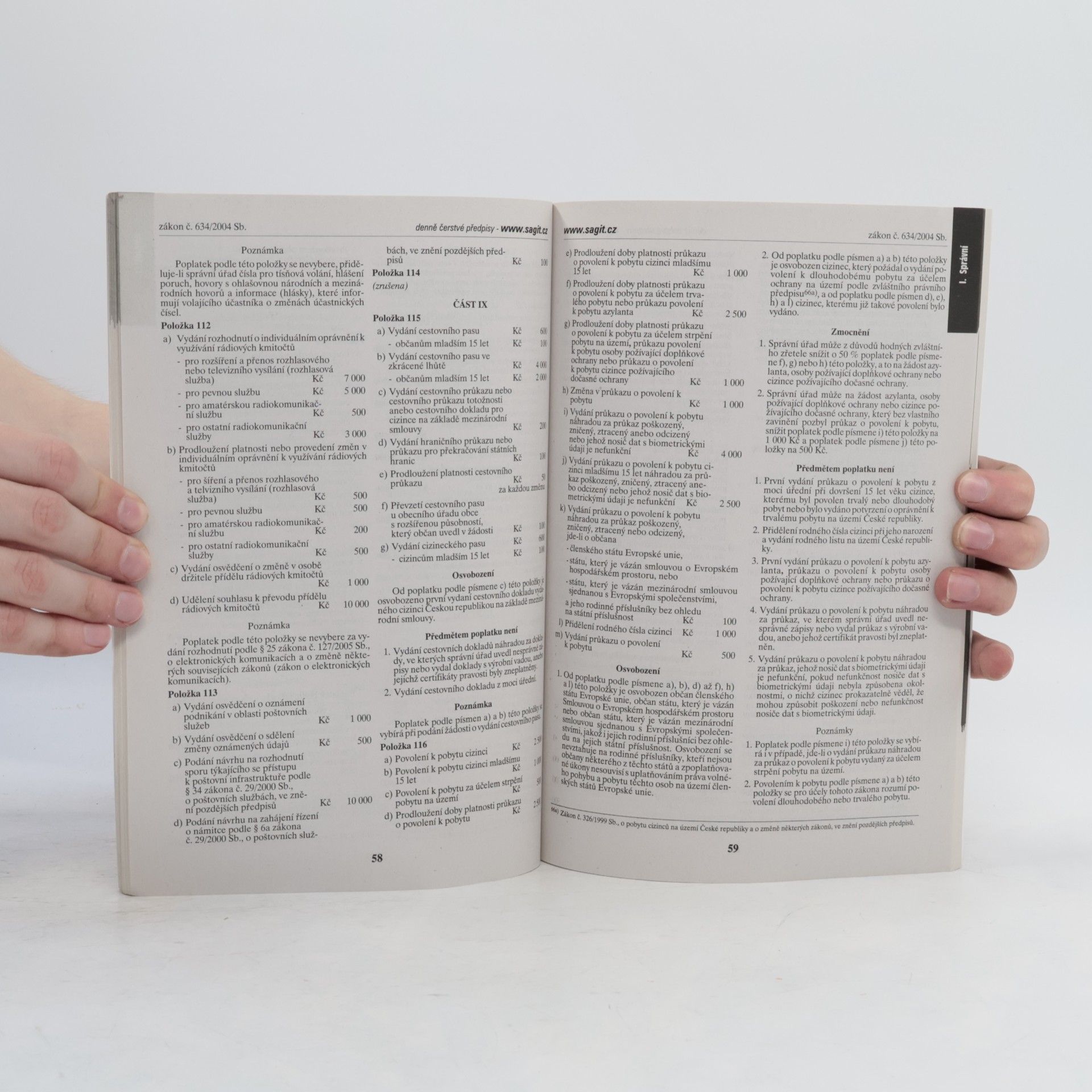 Auteurscollectief Poplatky 1191