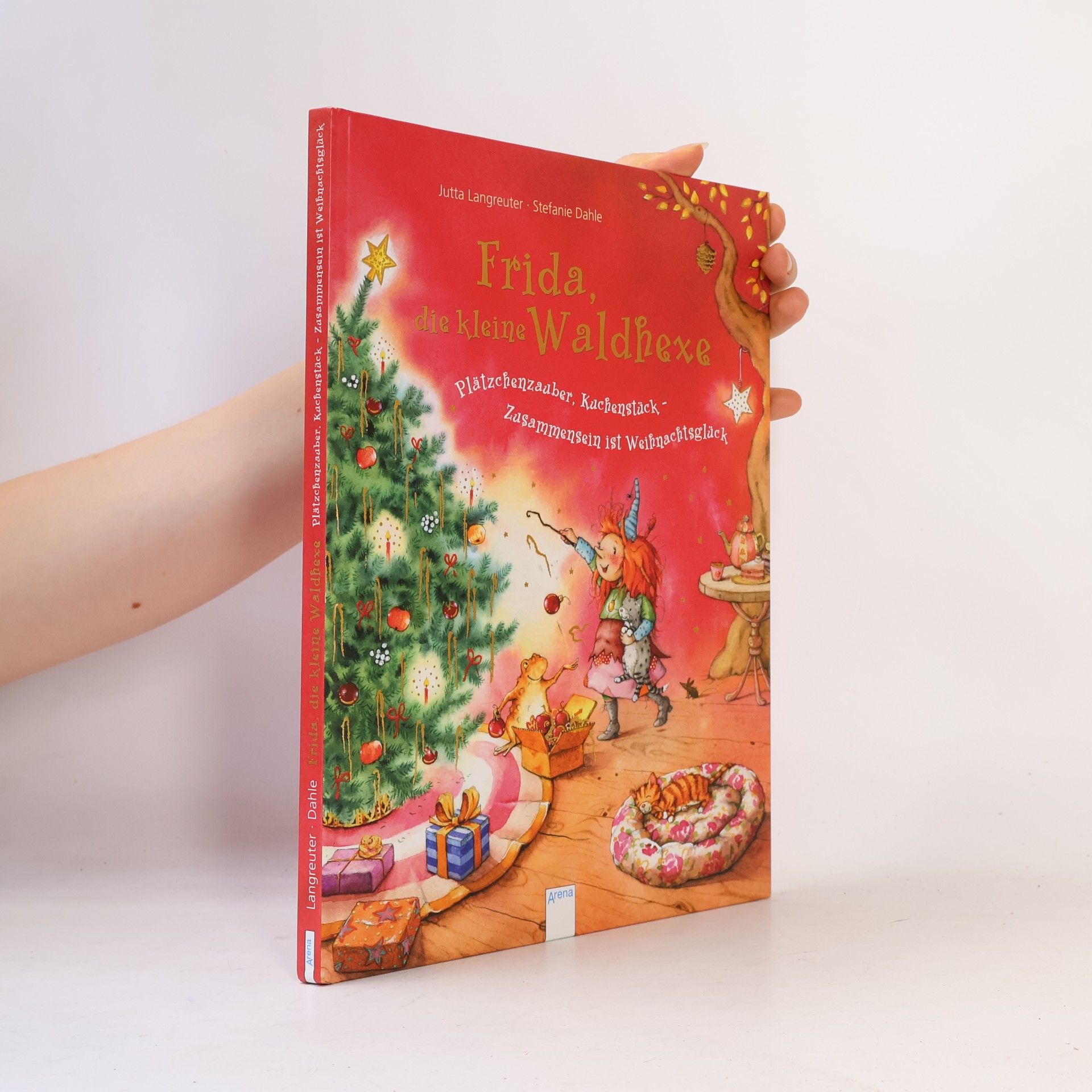 Jutta Langreuter Frida, die kleine Waldhexe - Plätzchenzauber, Kuchenstück - Zusammensein ist Weihnachtsglück