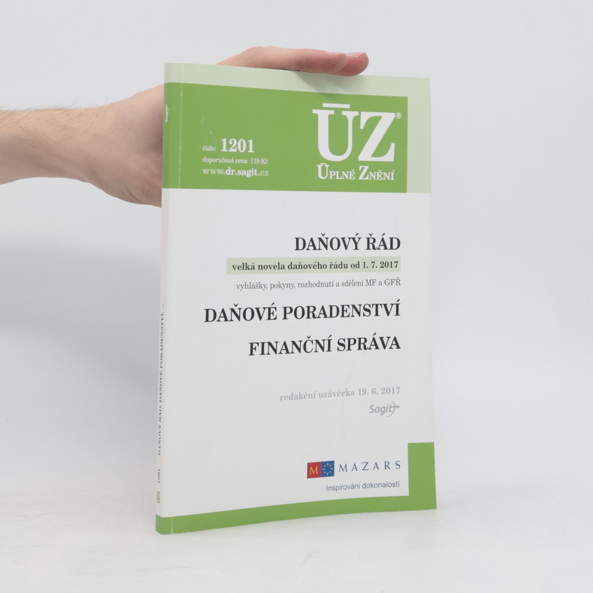 Kolektív autorov Daňový řád : velká novela daňového řádu od 1. 7. 2017