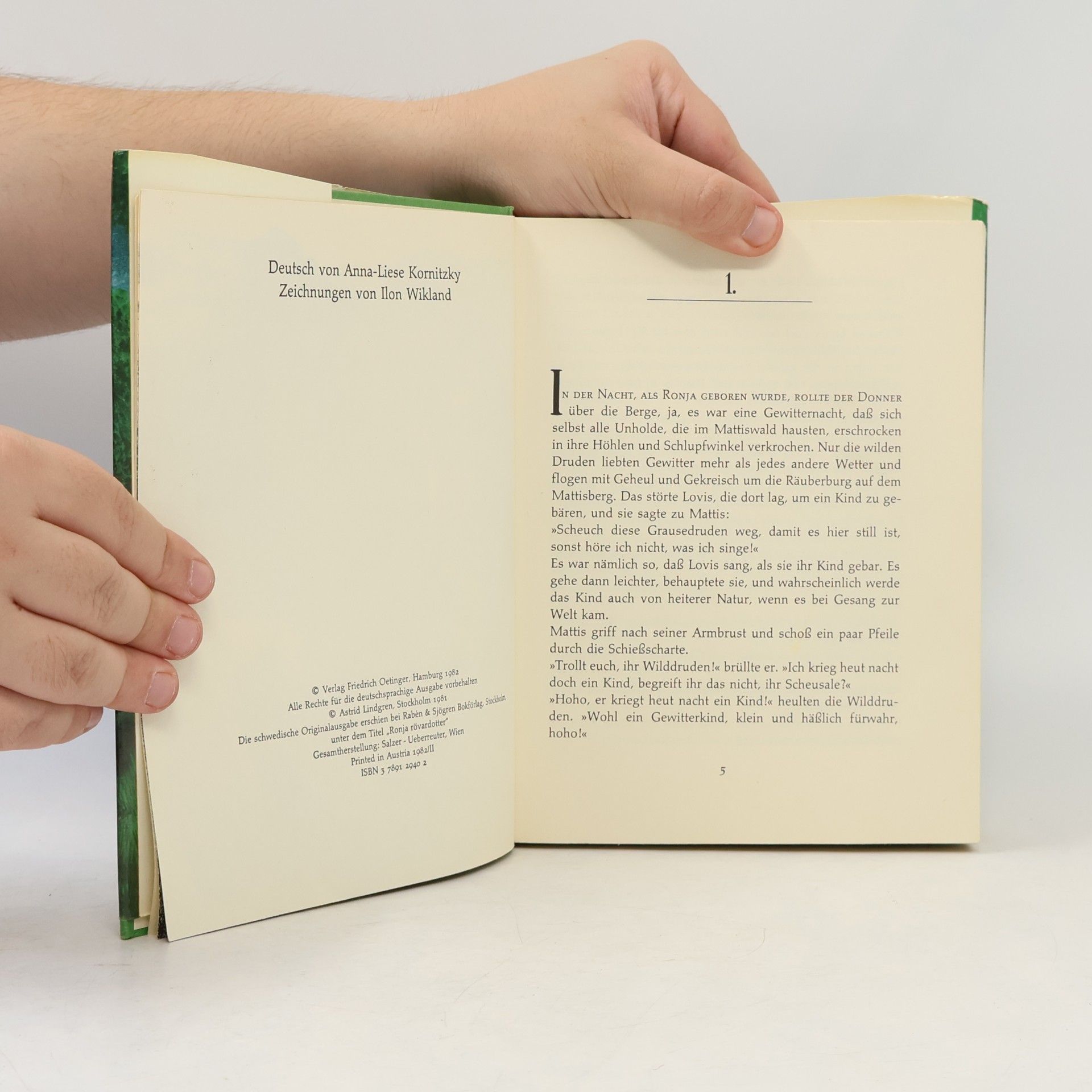 Astrid Lindgrenová Ronja Räubertochter