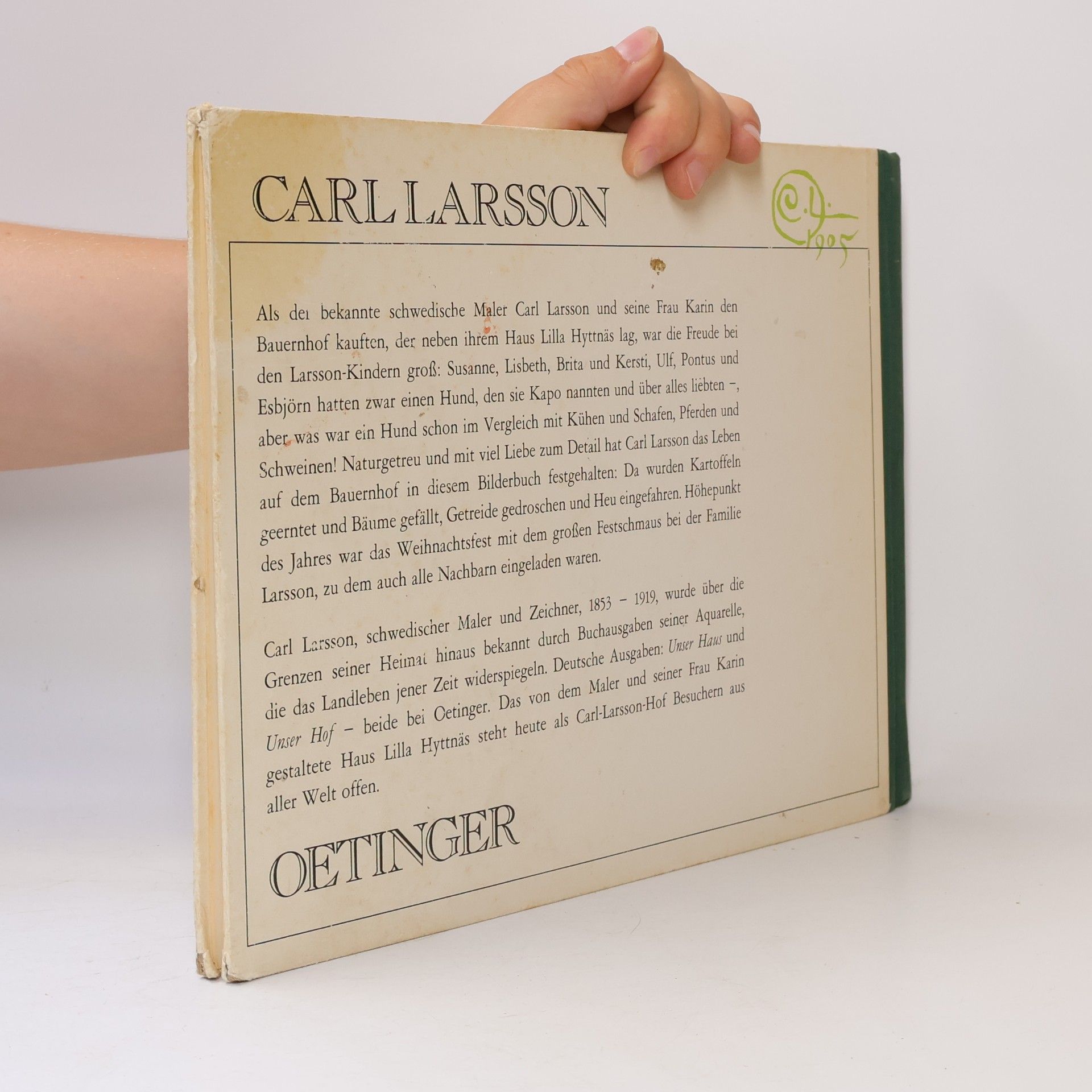 Carl Larsson Unser Hof
