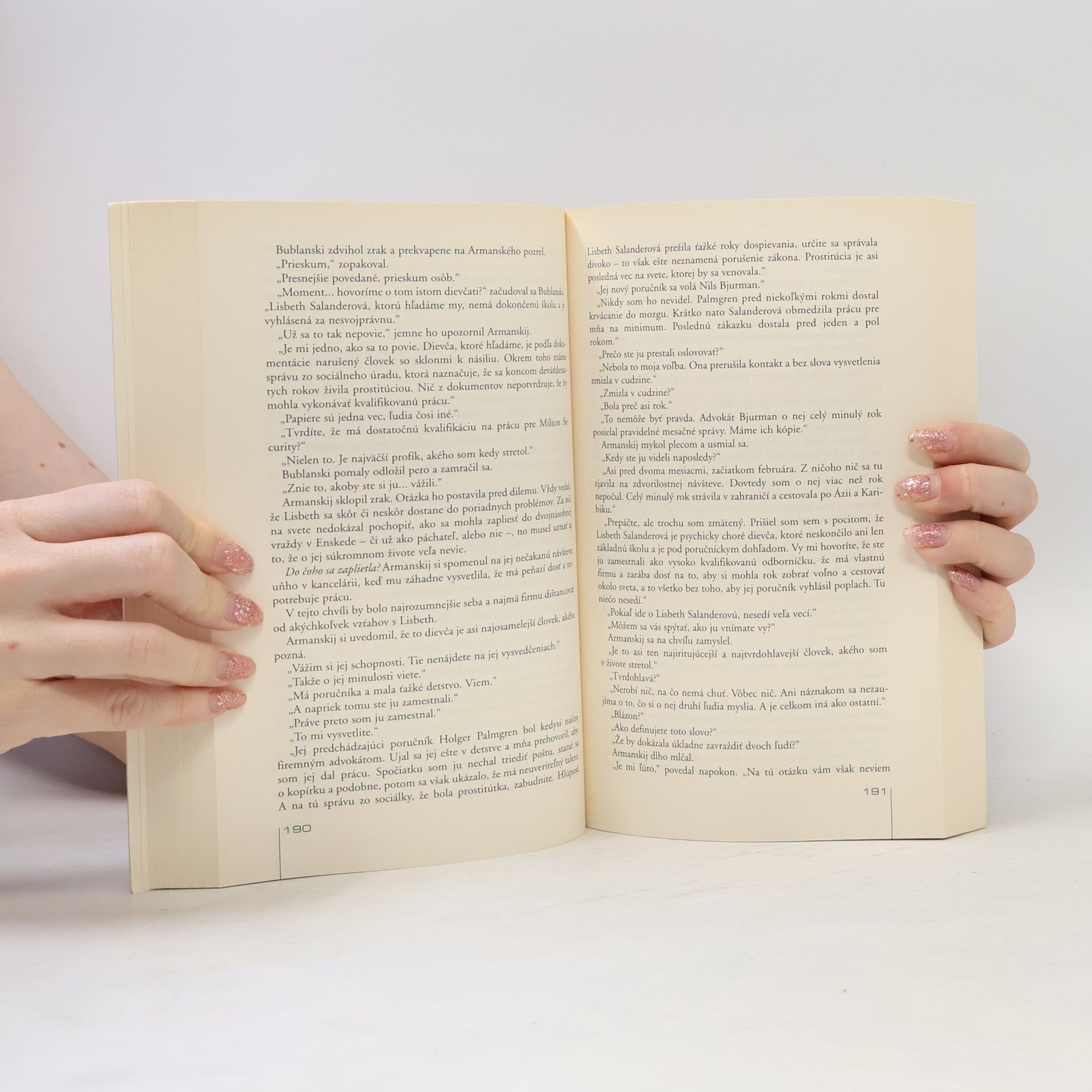 Stieg Larsson Dievča, ktoré sa hralo s ohňom