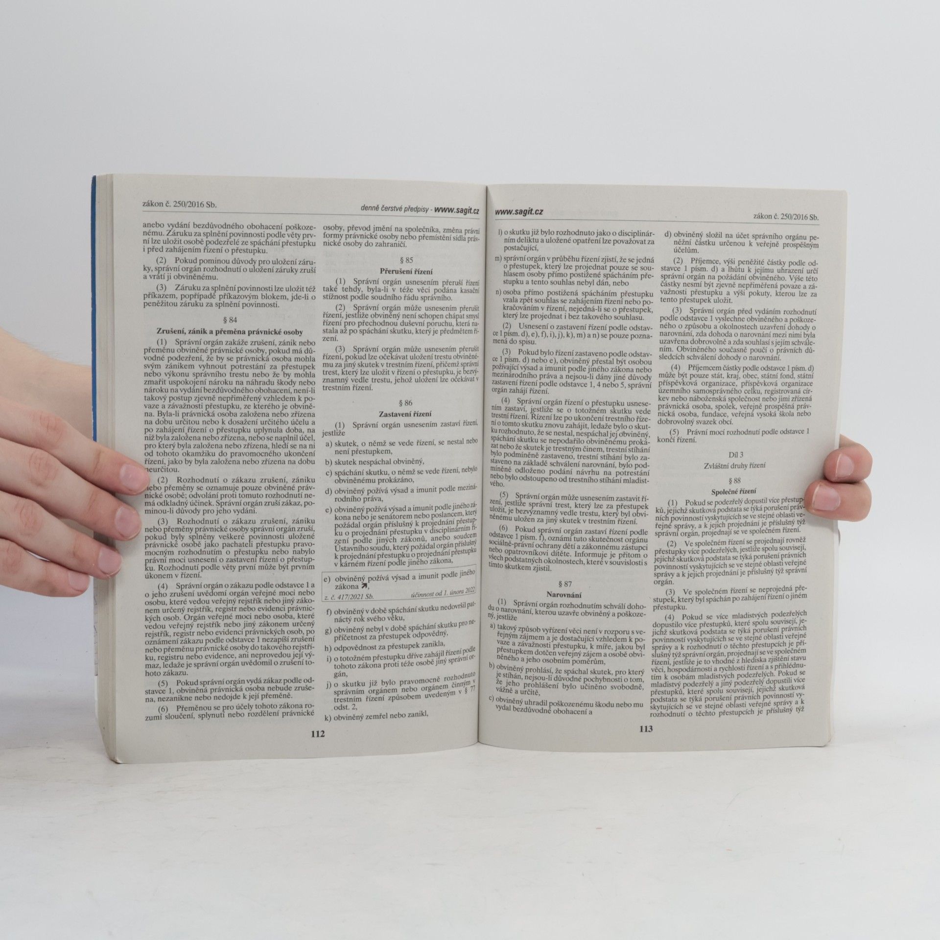 Autorenkollektiv Správní řád. Přestupky. Soudní řád správní