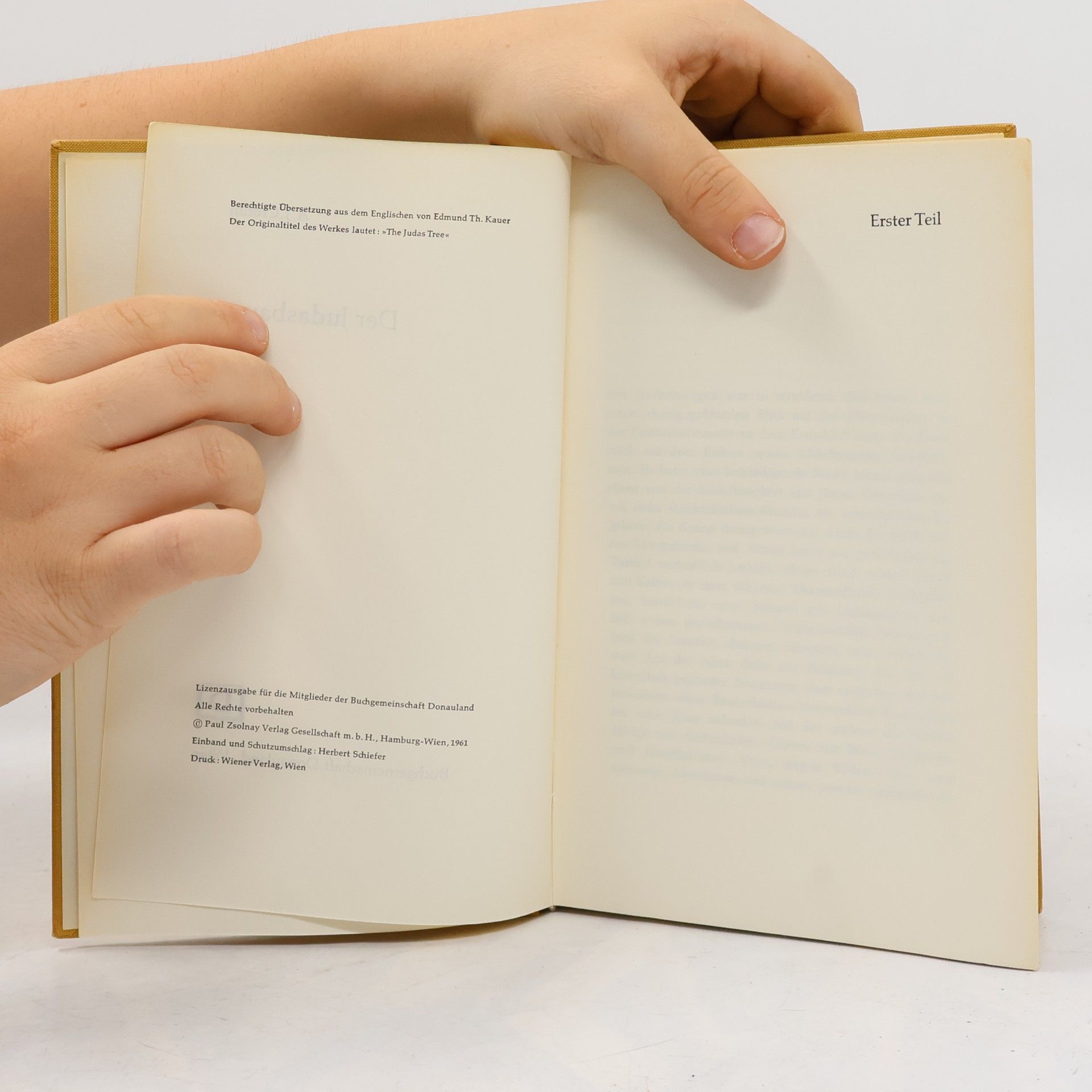 A. J. Cronin Der Judasbaum