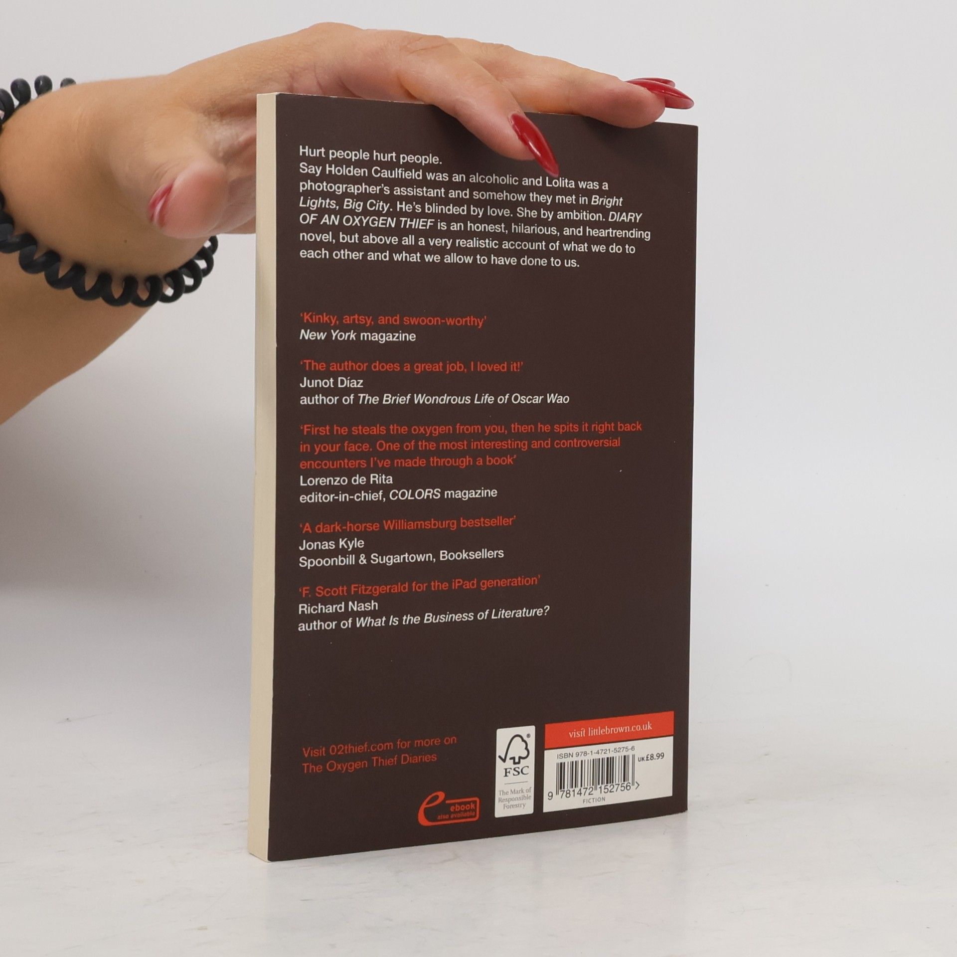 anonym Diary of an oxygen thief
