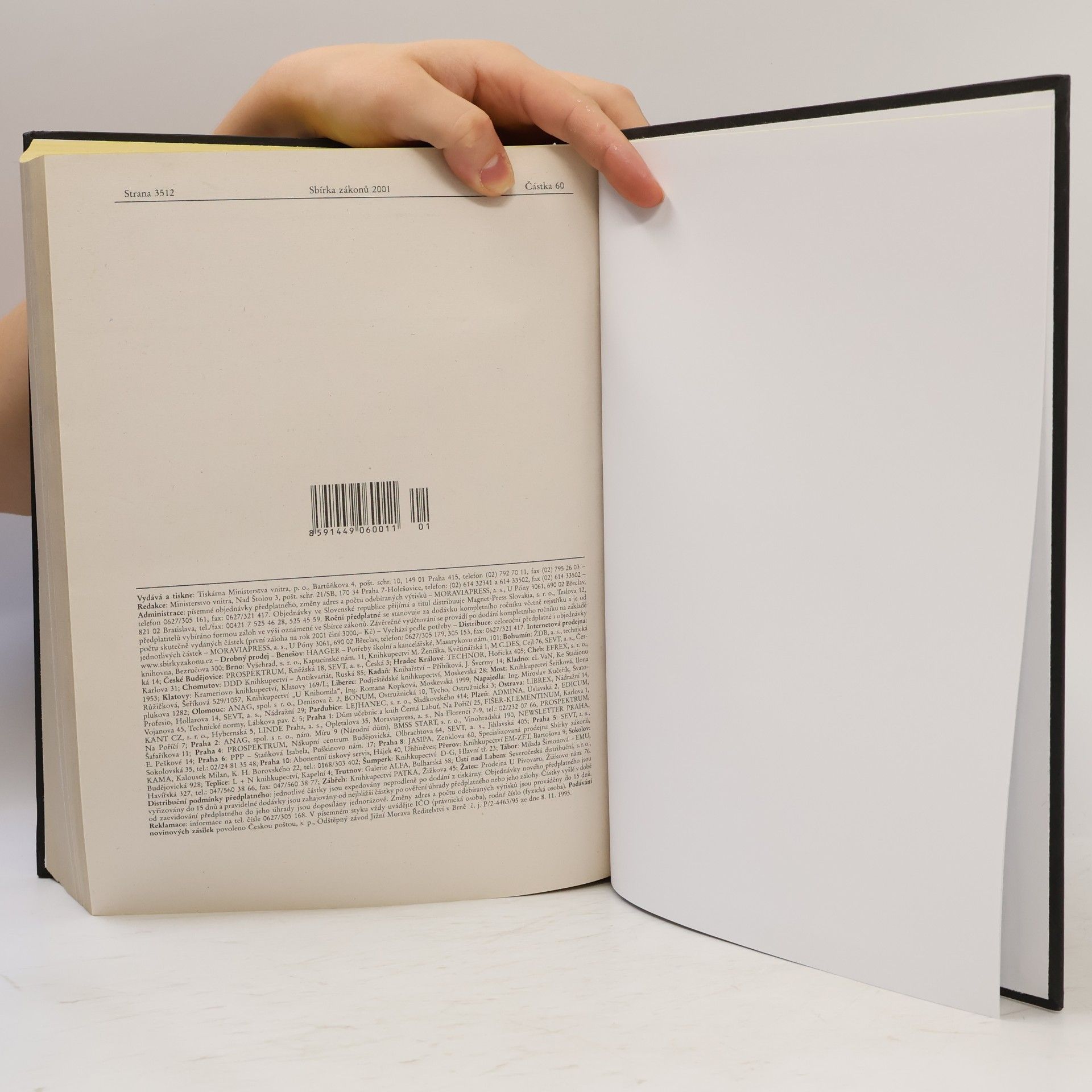 Autores varios Sbírka zákonů 2/2001