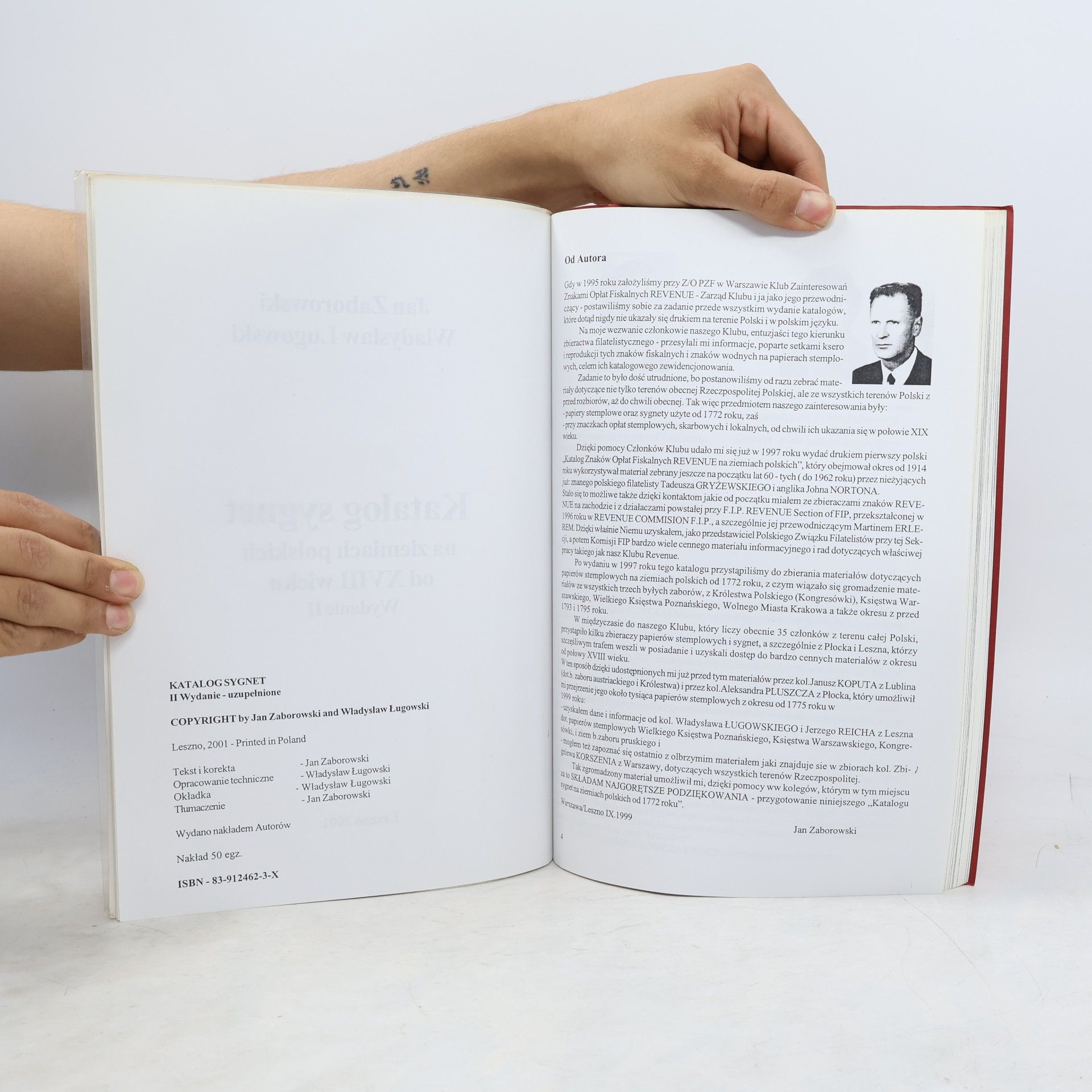 Jan Zaborowski Katalog sygnet