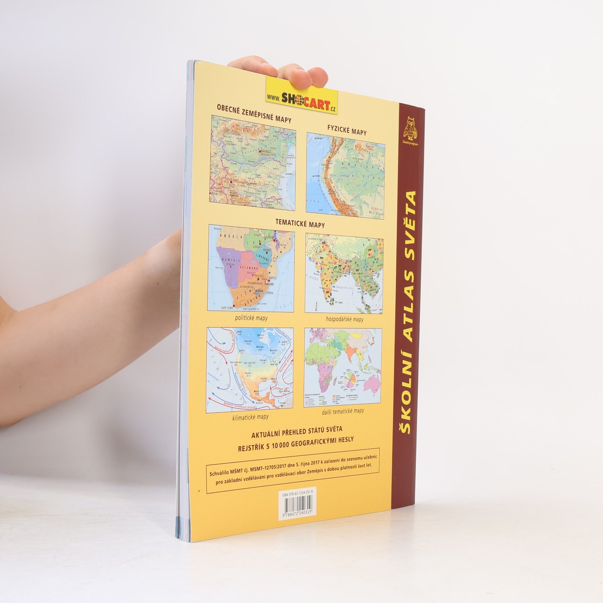 Kolektív autorov Školní atlas světa
