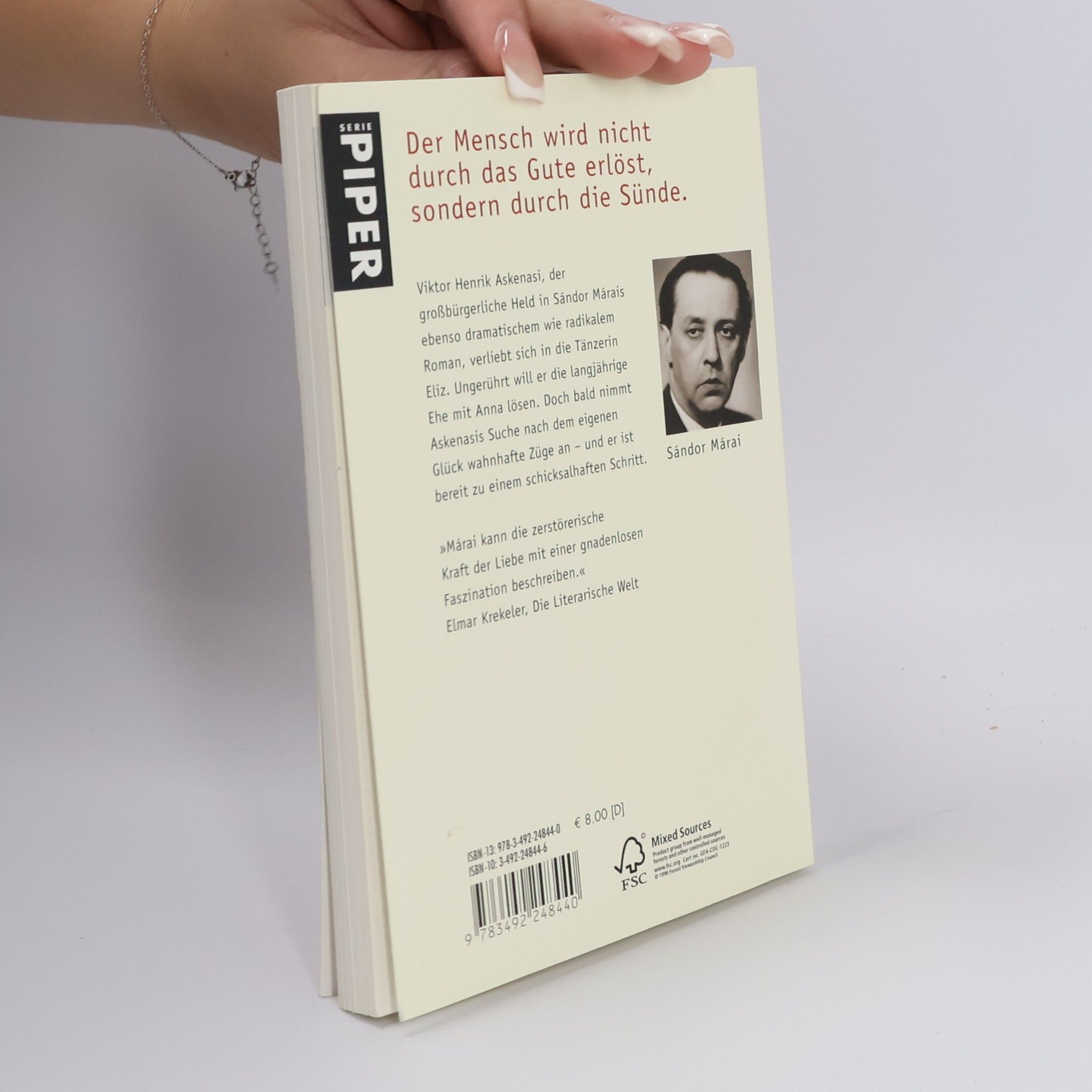 Sándor Márai Die Fremde