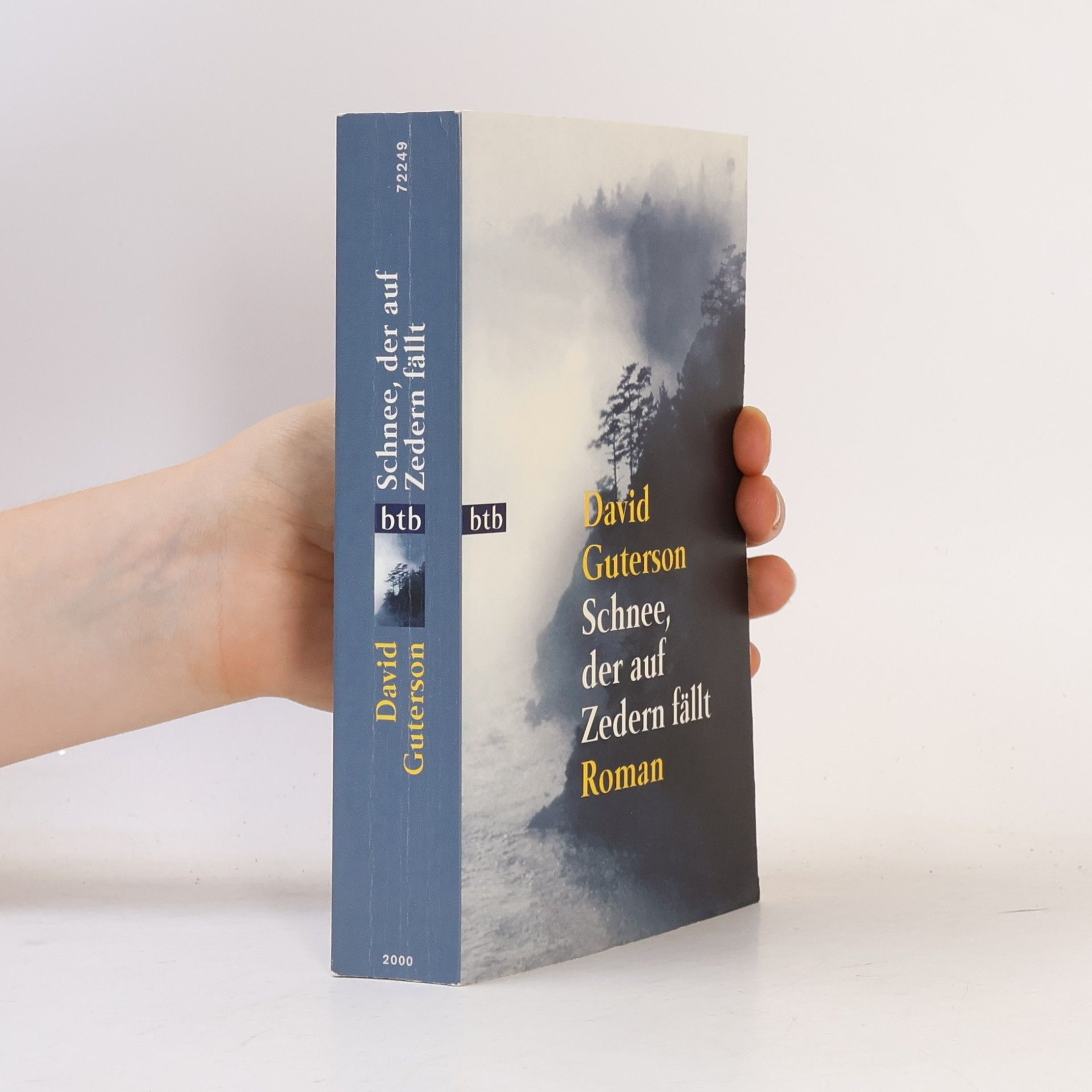 David Guterson Schnee, der auf Zedern fällt