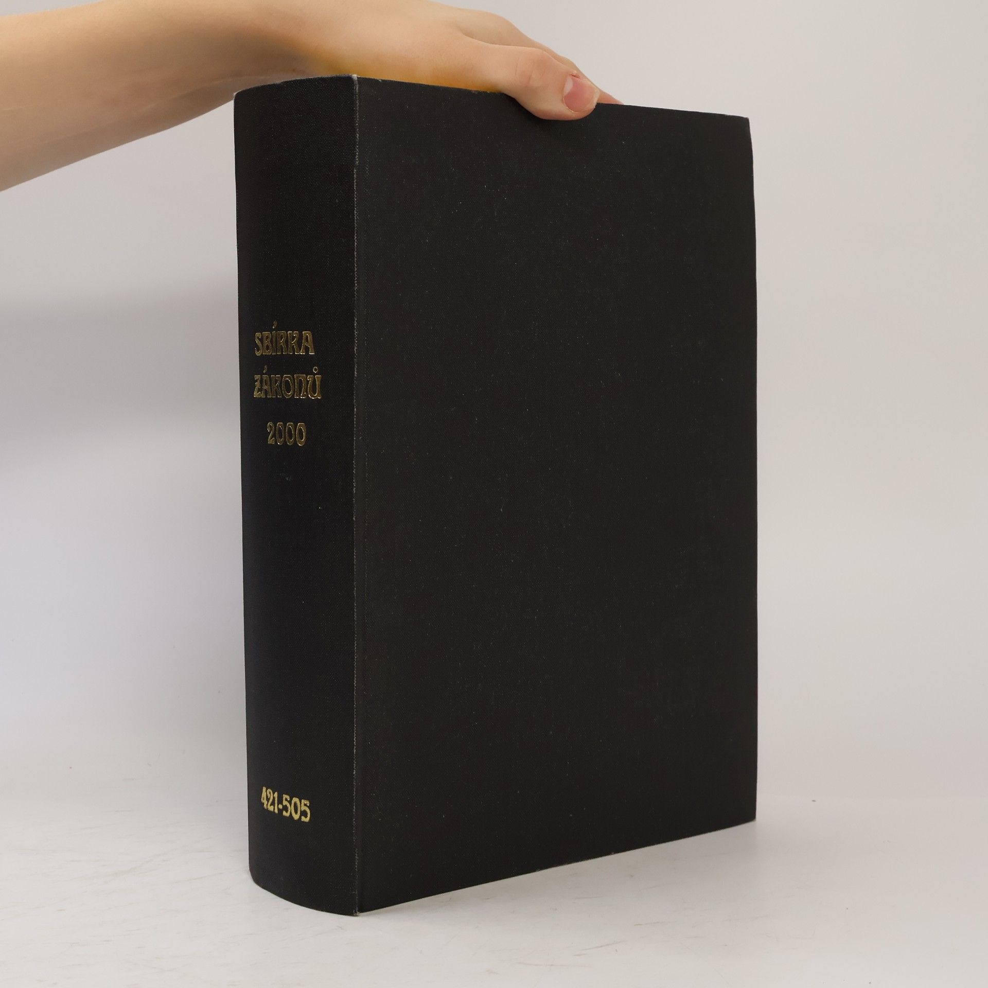 Autorenkollektiv Sbírka zákonů 2000, 421-505