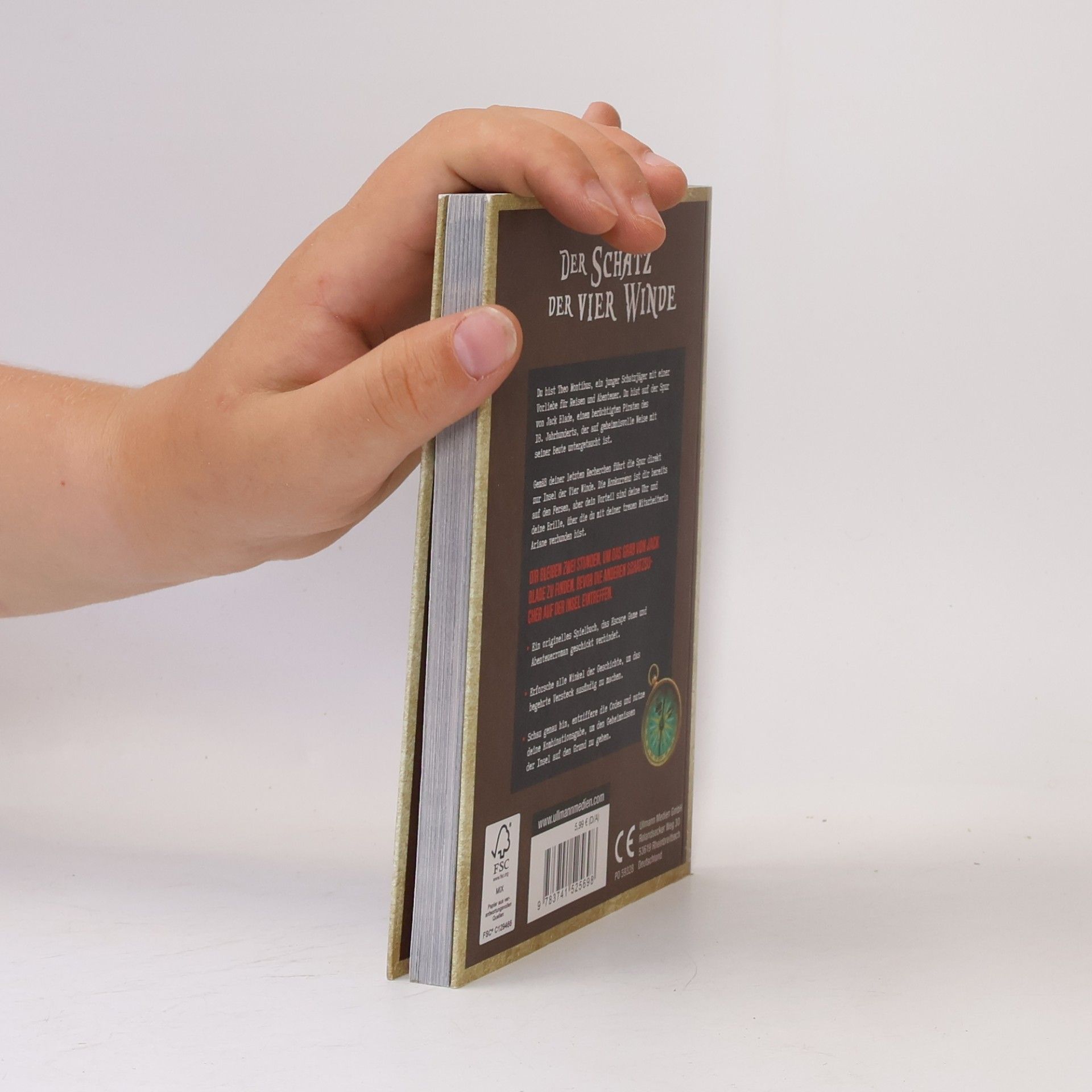 Autorenkollektiv Pocket Escape Book Kids. Der Schatz der Vier Winde