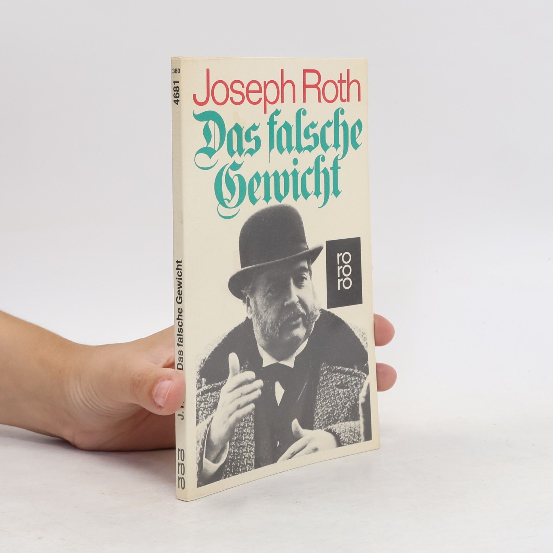 Joseph Roth Das falsche Gewicht