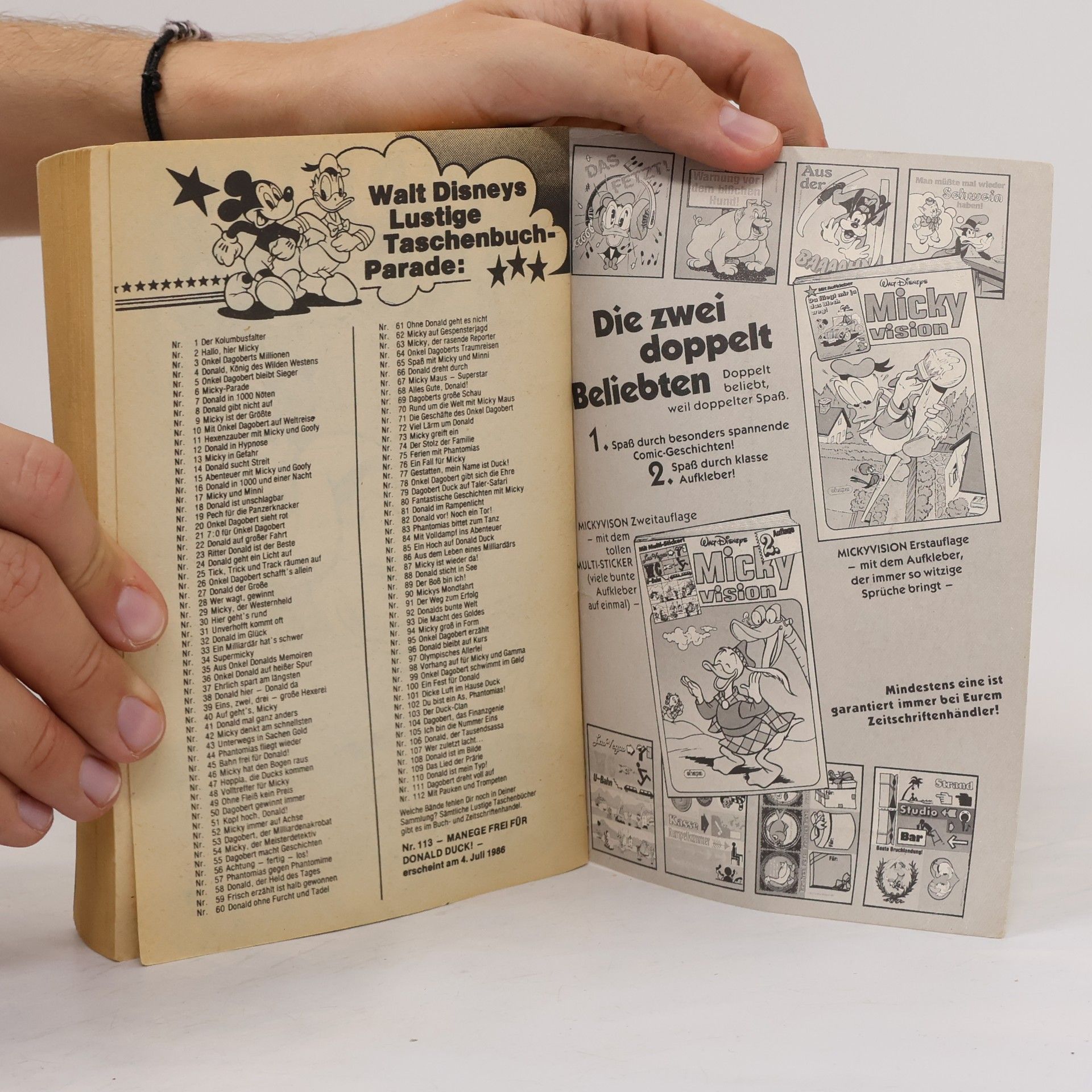 Walt Disney Lustiges Taschenbuch Nr. 112