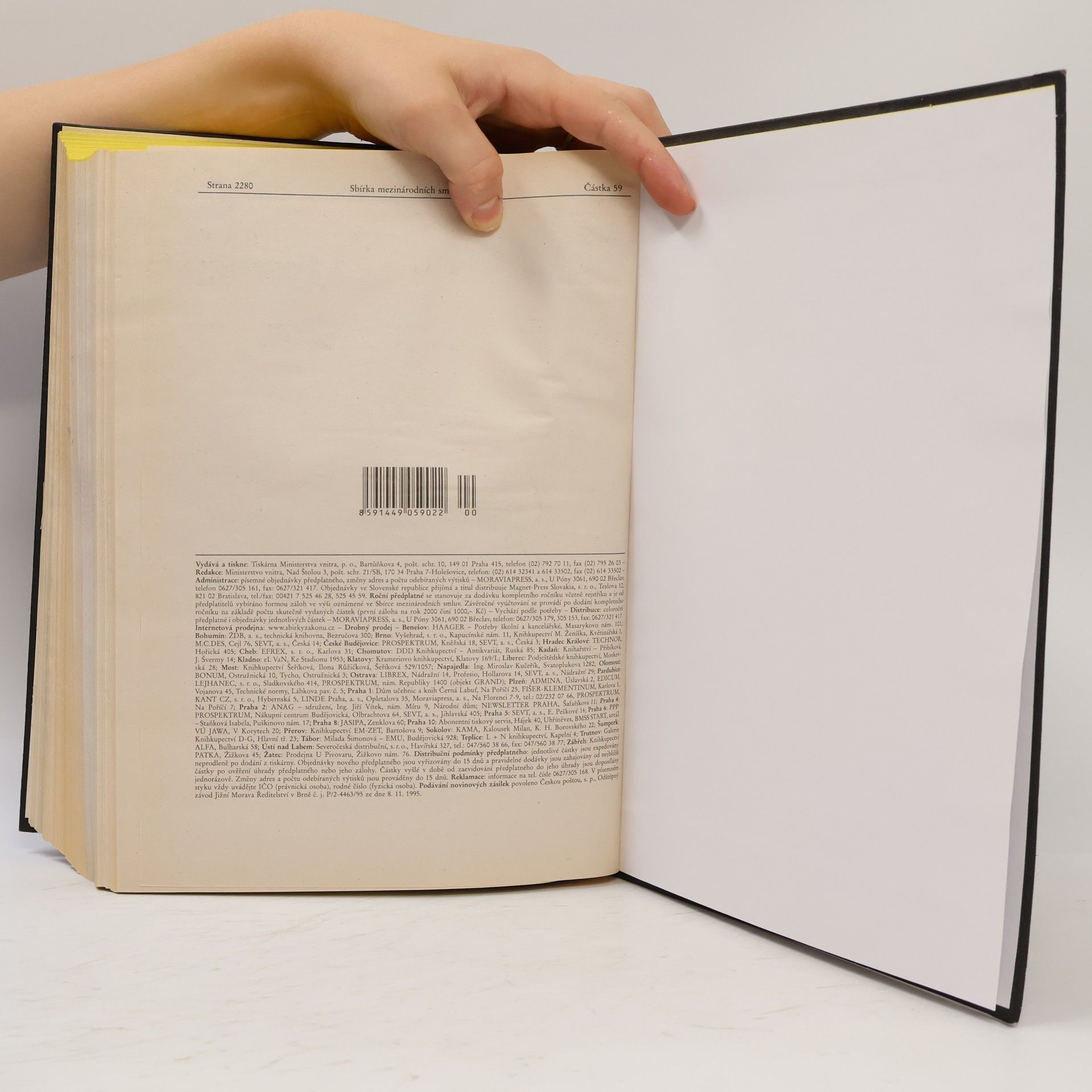 Autorenkollektiv Sbírka mezinárodních smluv 2000. č. 66-144