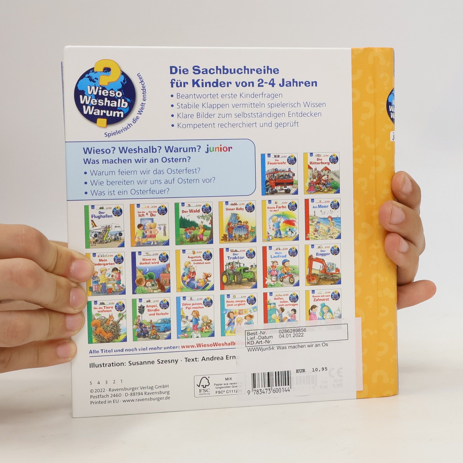 Andrea Erne Wieso? Weshalb? Warum? junior: Was machen wir an Ostern? - Band 54
