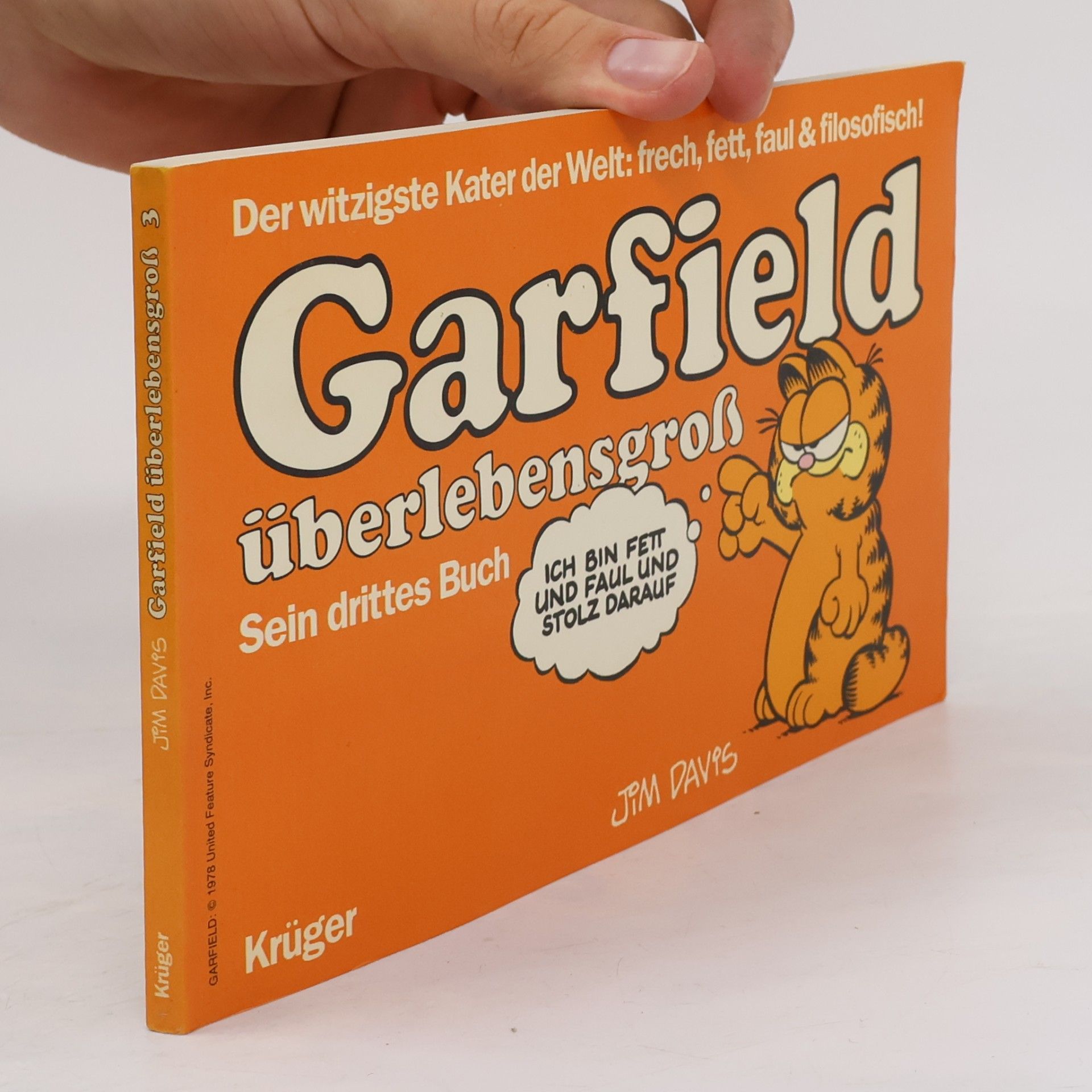 Jim Davis Garfield überlebensgroẞ